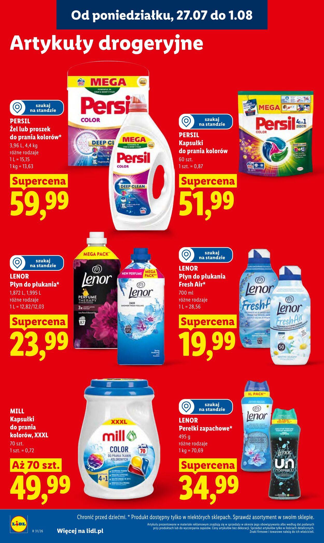 Gazetka Lidl 27.07.2026 - 29.07.2026