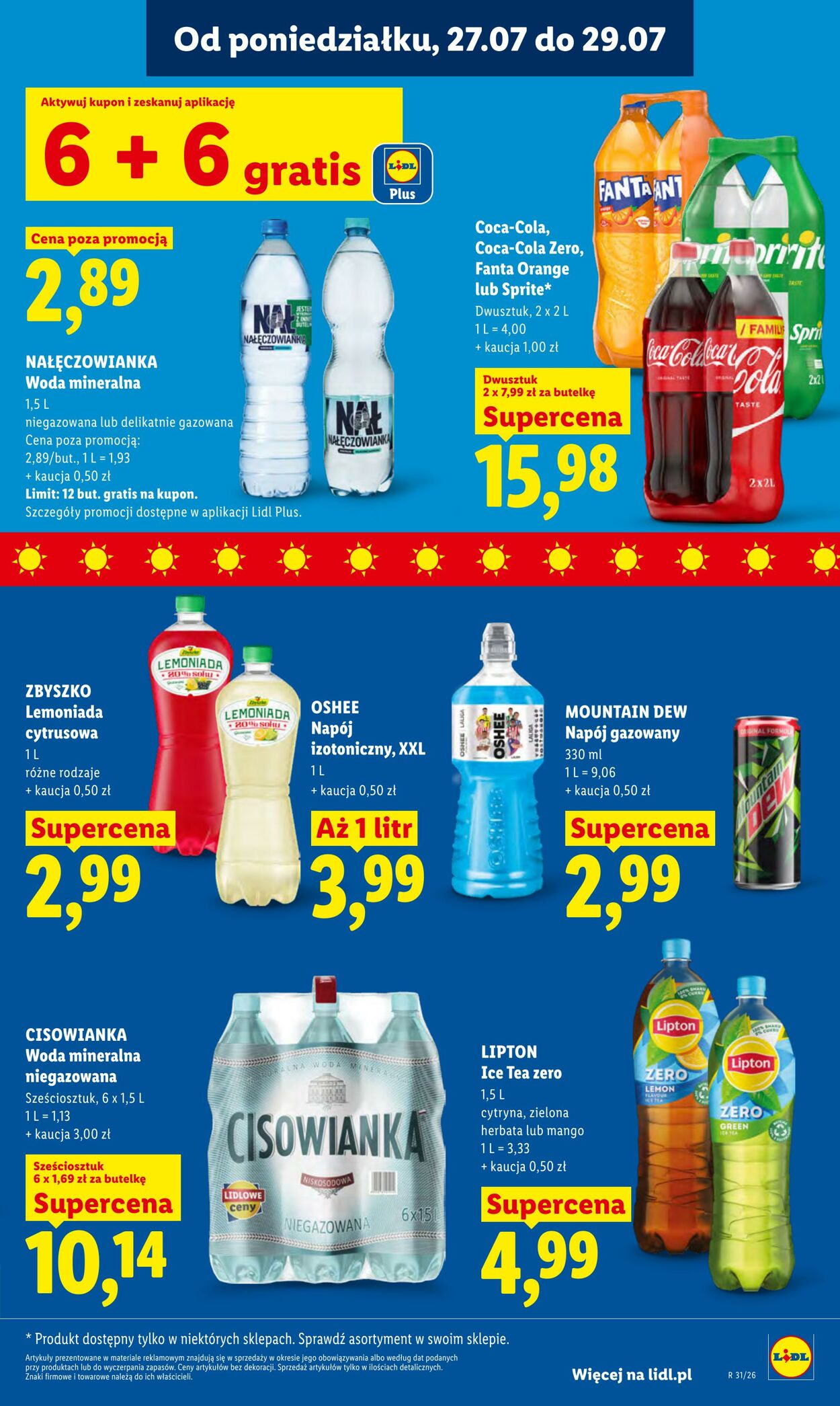 Gazetka Lidl 27.07.2026 - 29.07.2026