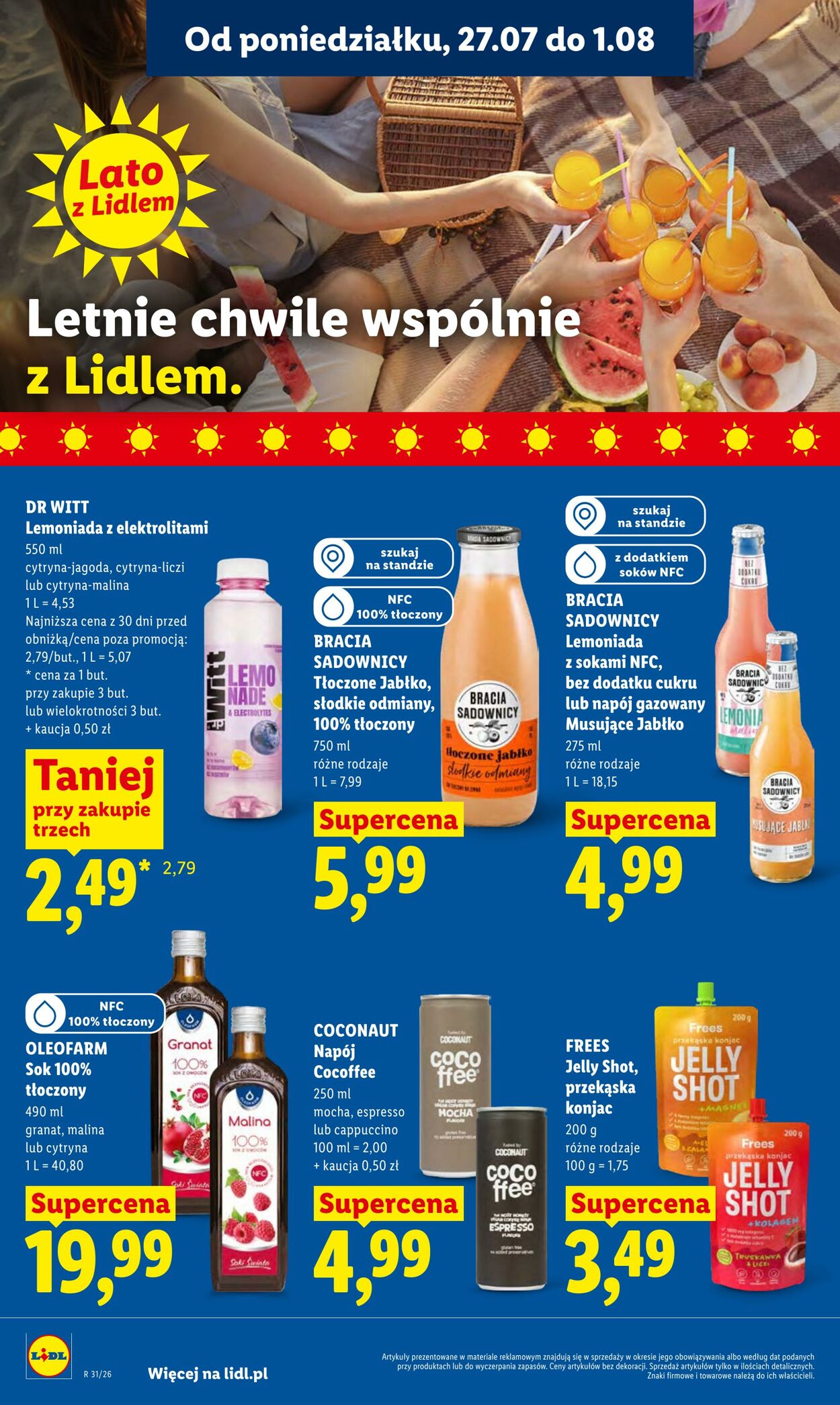 Gazetka Lidl 27.07.2026 - 29.07.2026