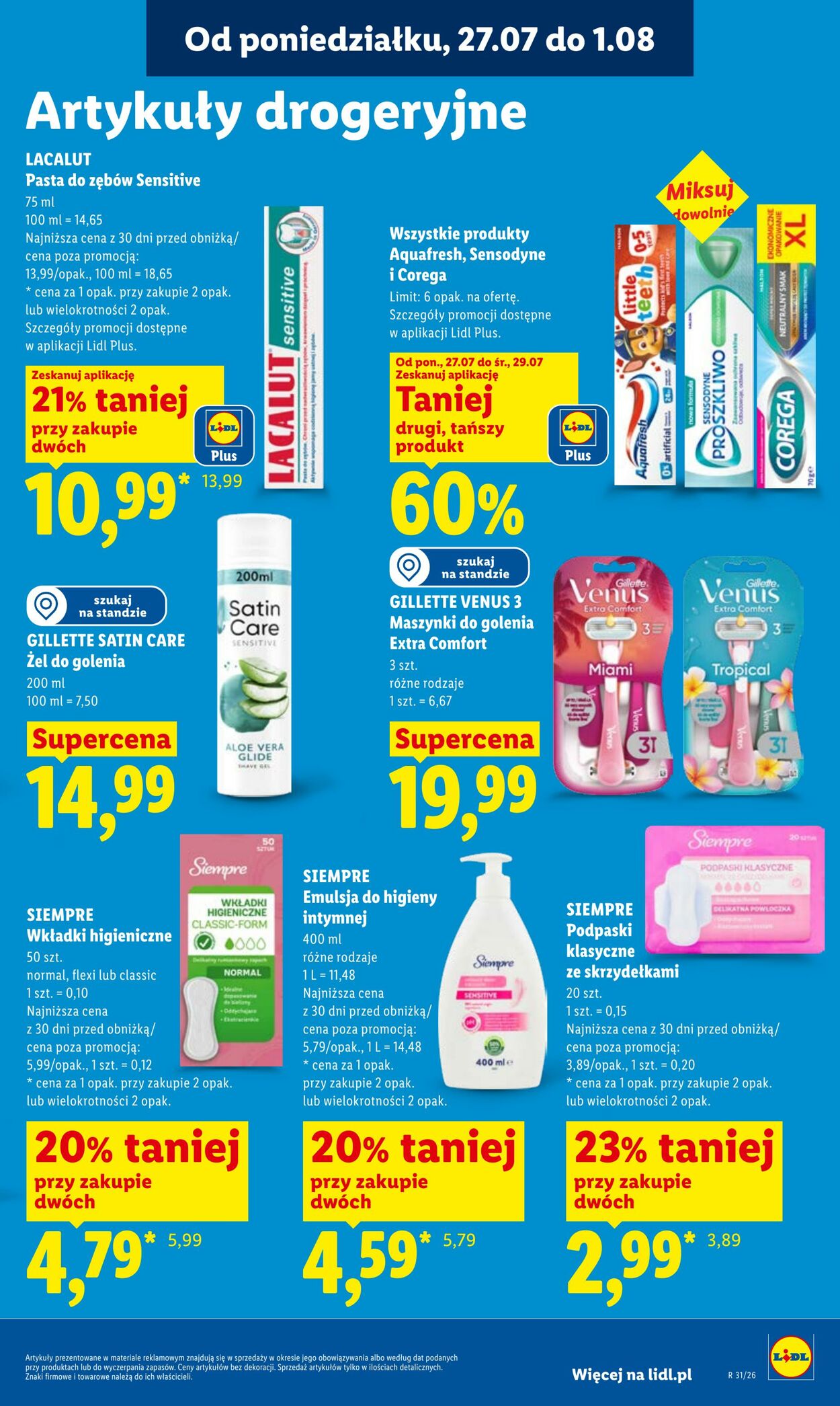 Gazetka Lidl 27.07.2026 - 29.07.2026