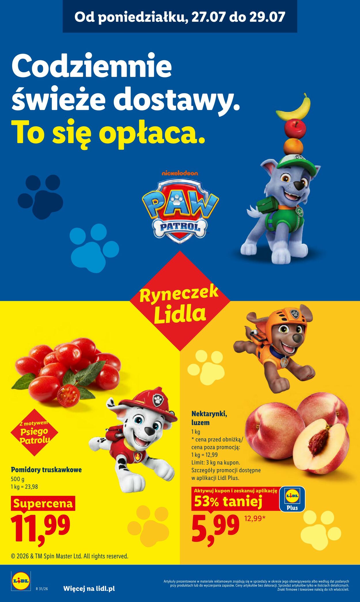 Gazetka Lidl 27.07.2026 - 29.07.2026