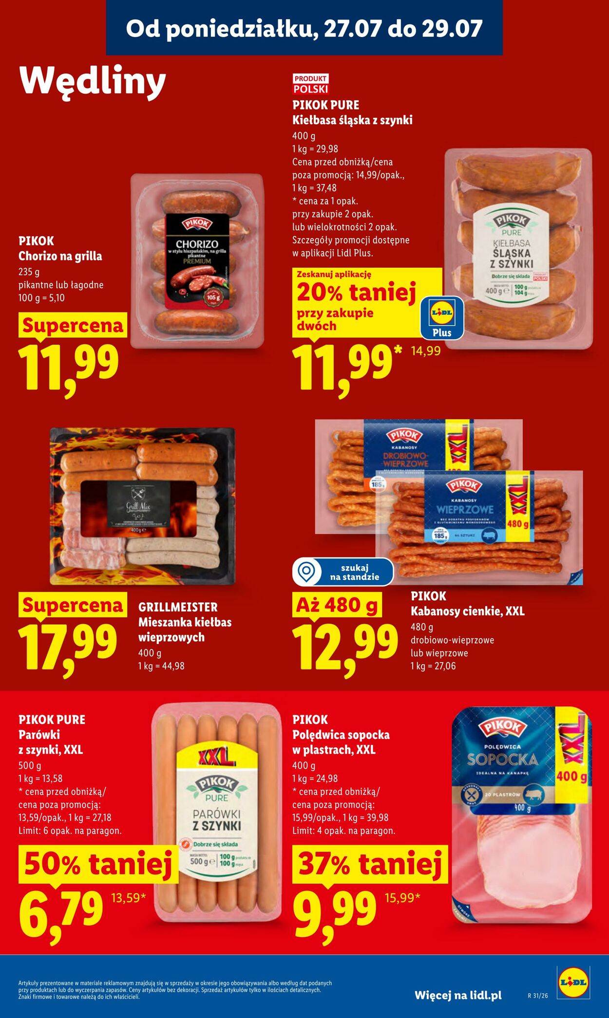 Gazetka Lidl 27.07.2026 - 29.07.2026