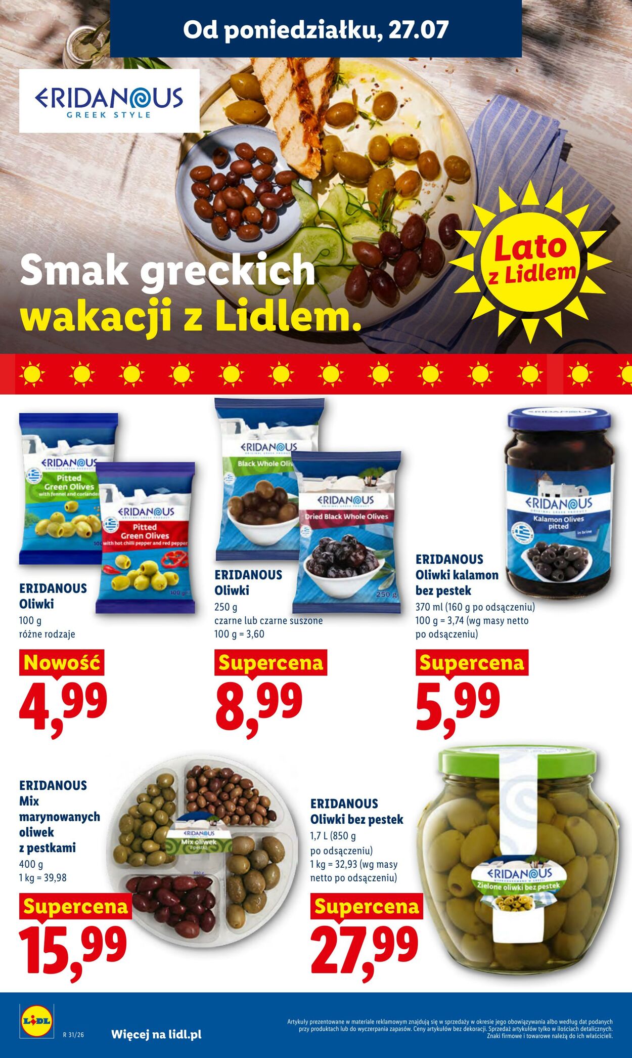 Gazetka Lidl 27.07.2026 - 29.07.2026