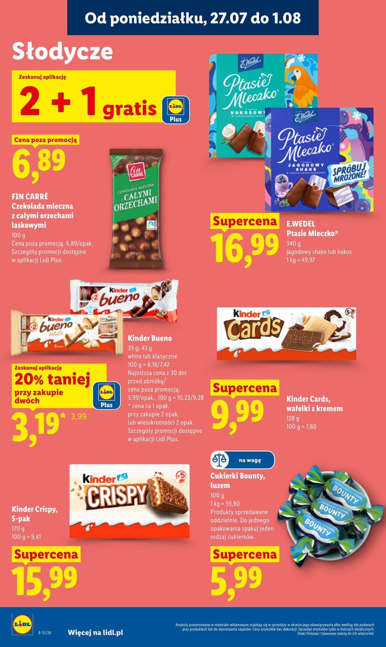Gazetka Lidl 27.07.2026 - 29.07.2026
