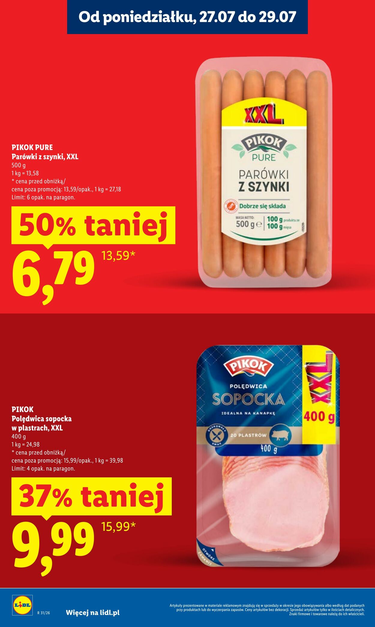 Gazetka Lidl 27.07.2026 - 29.07.2026