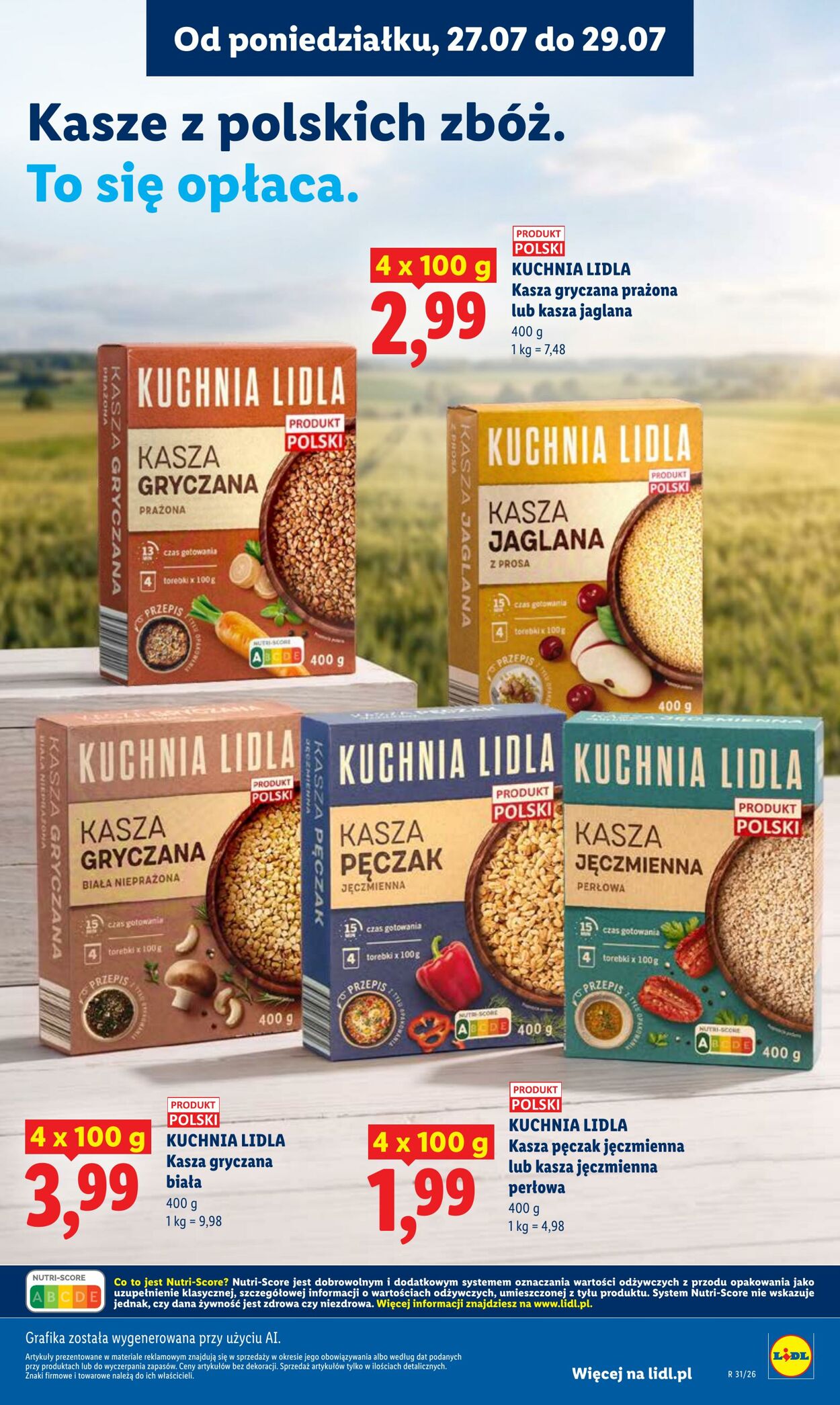 Gazetka Lidl 27.07.2026 - 29.07.2026