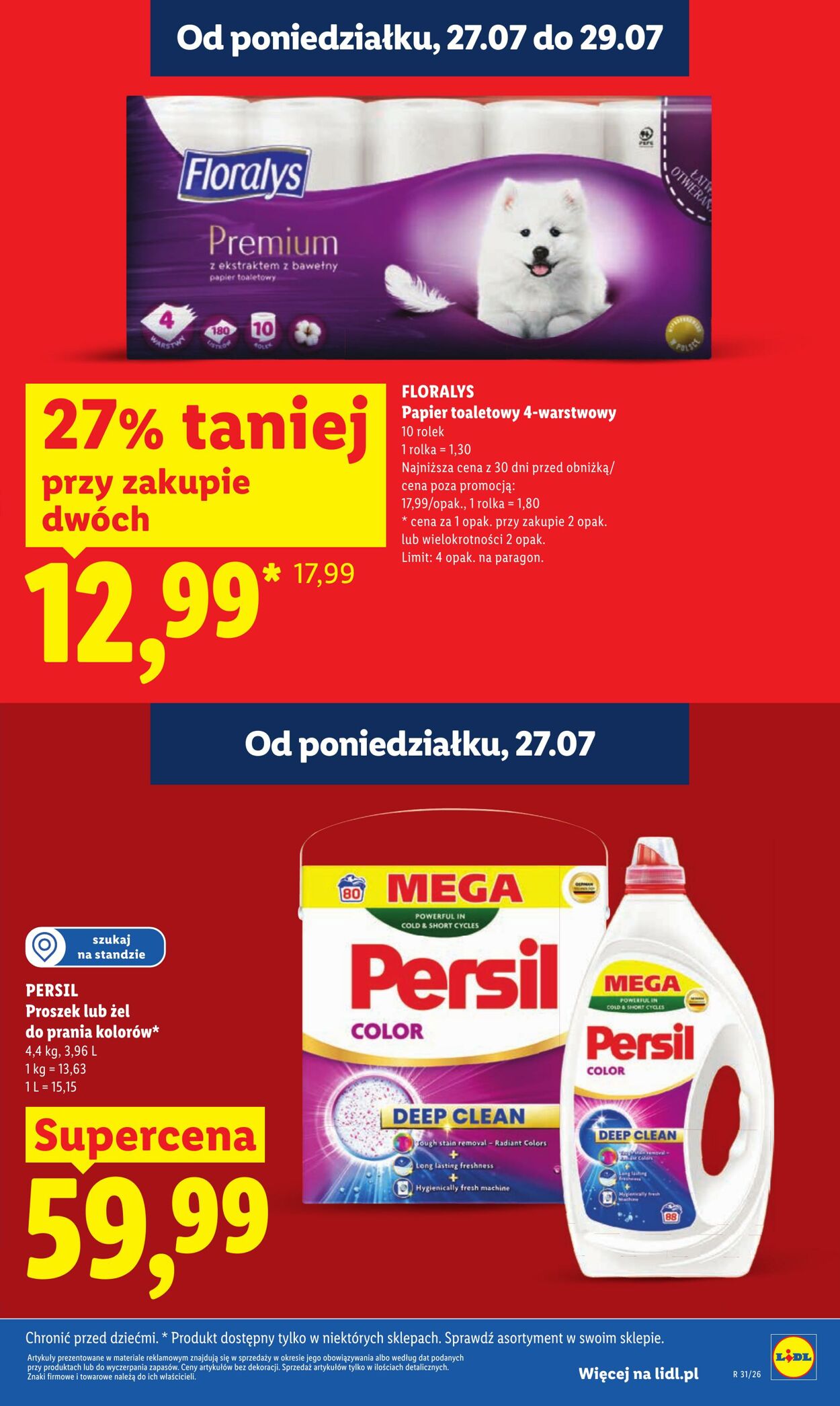 Gazetka Lidl 27.07.2026 - 29.07.2026