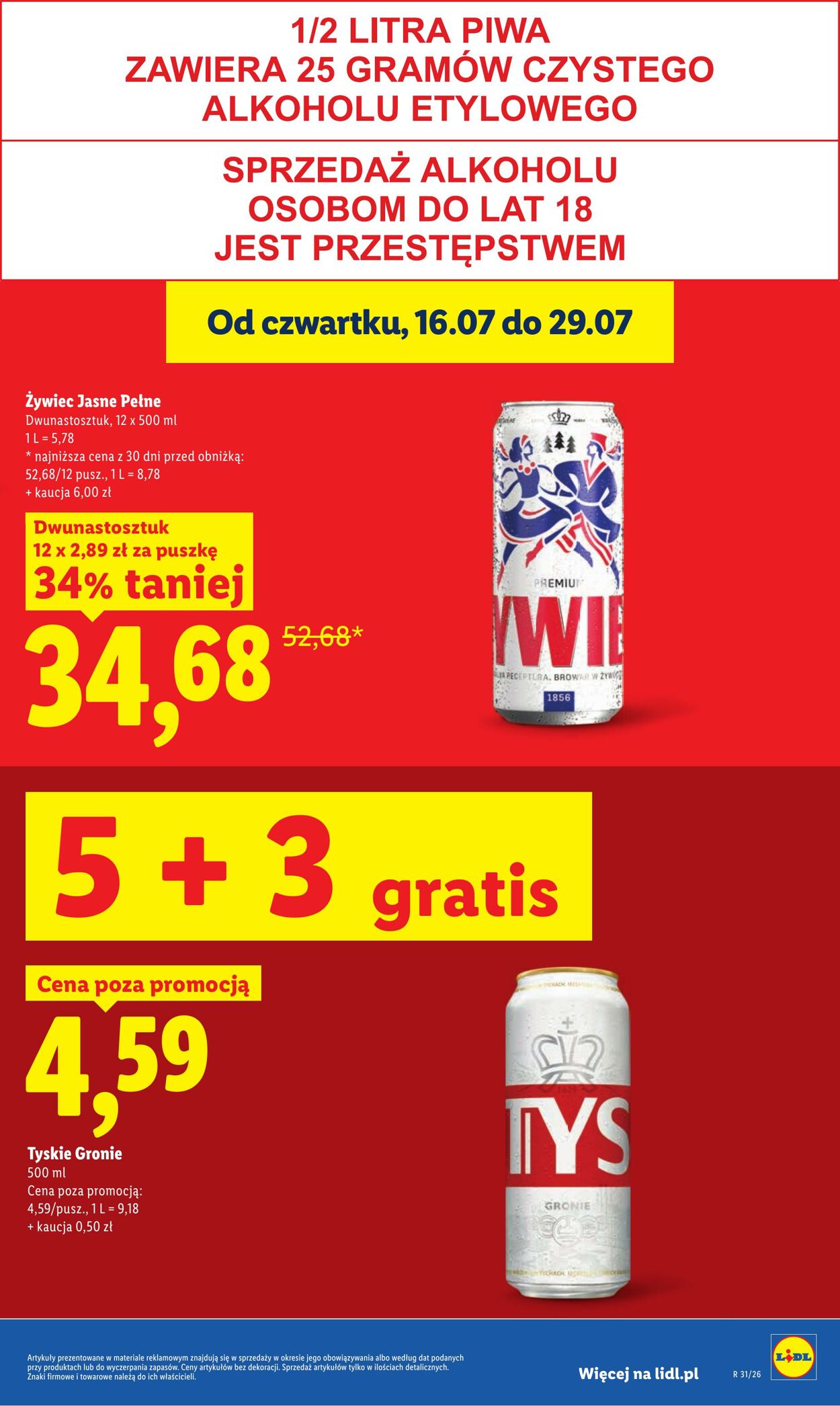 Gazetka Lidl 27.07.2026 - 29.07.2026