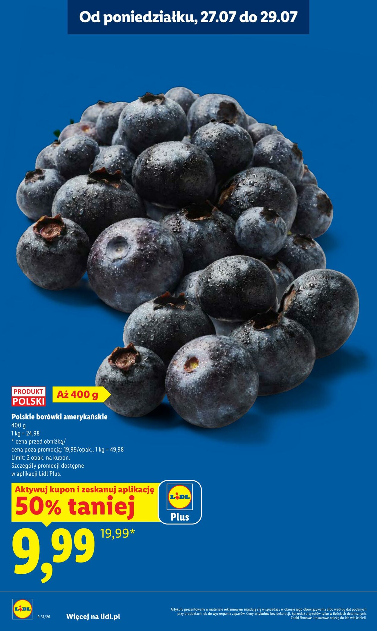 Gazetka Lidl 27.07.2026 - 29.07.2026