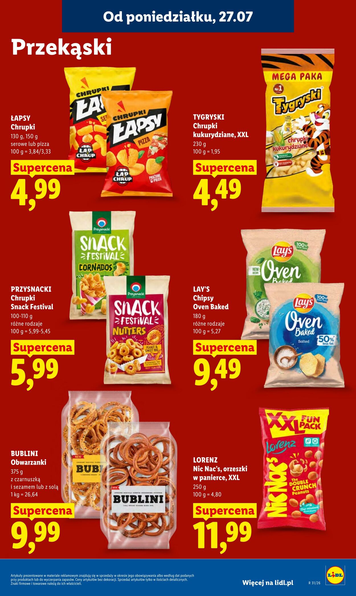 Gazetka Lidl 27.07.2026 - 29.07.2026