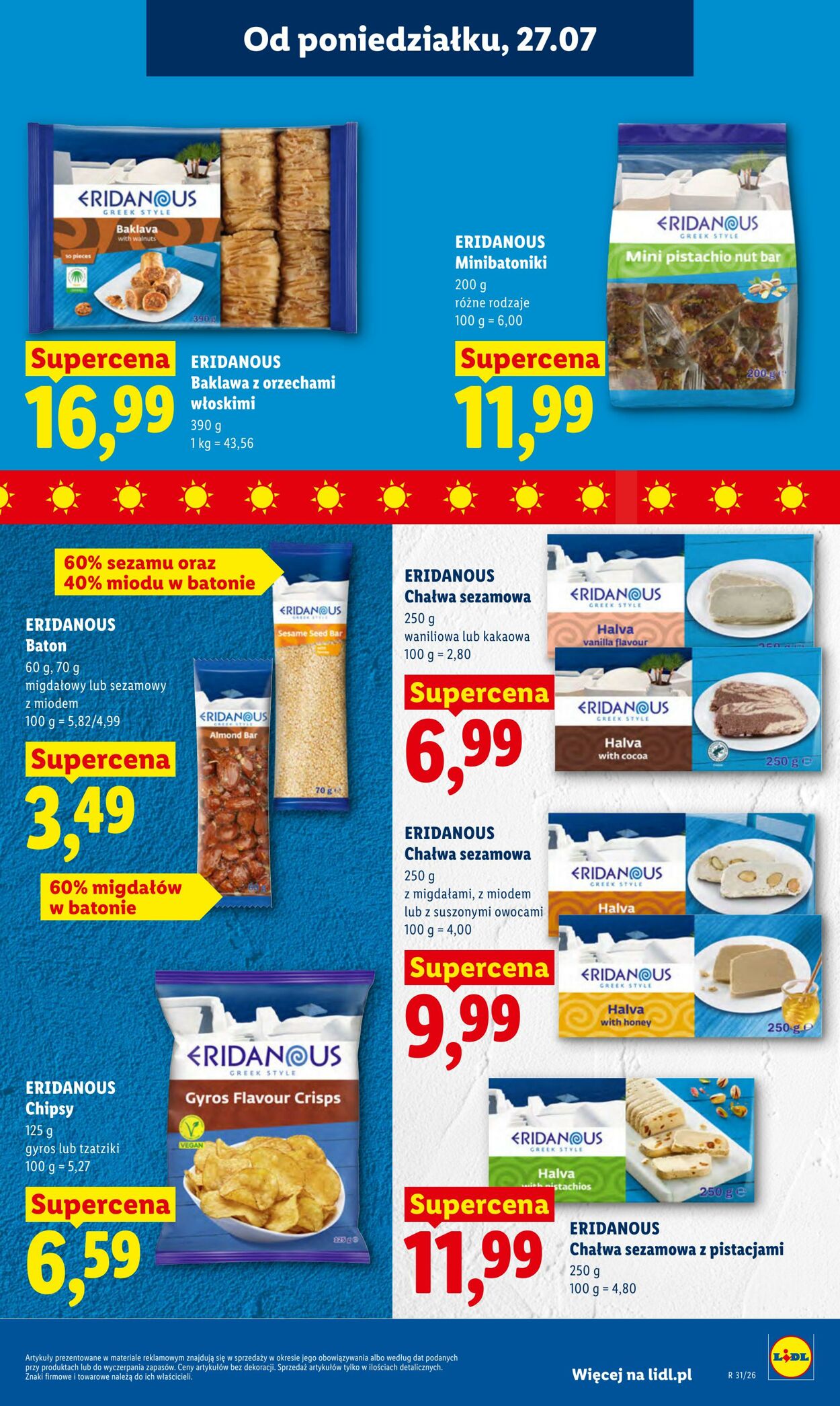 Gazetka Lidl 27.07.2026 - 29.07.2026