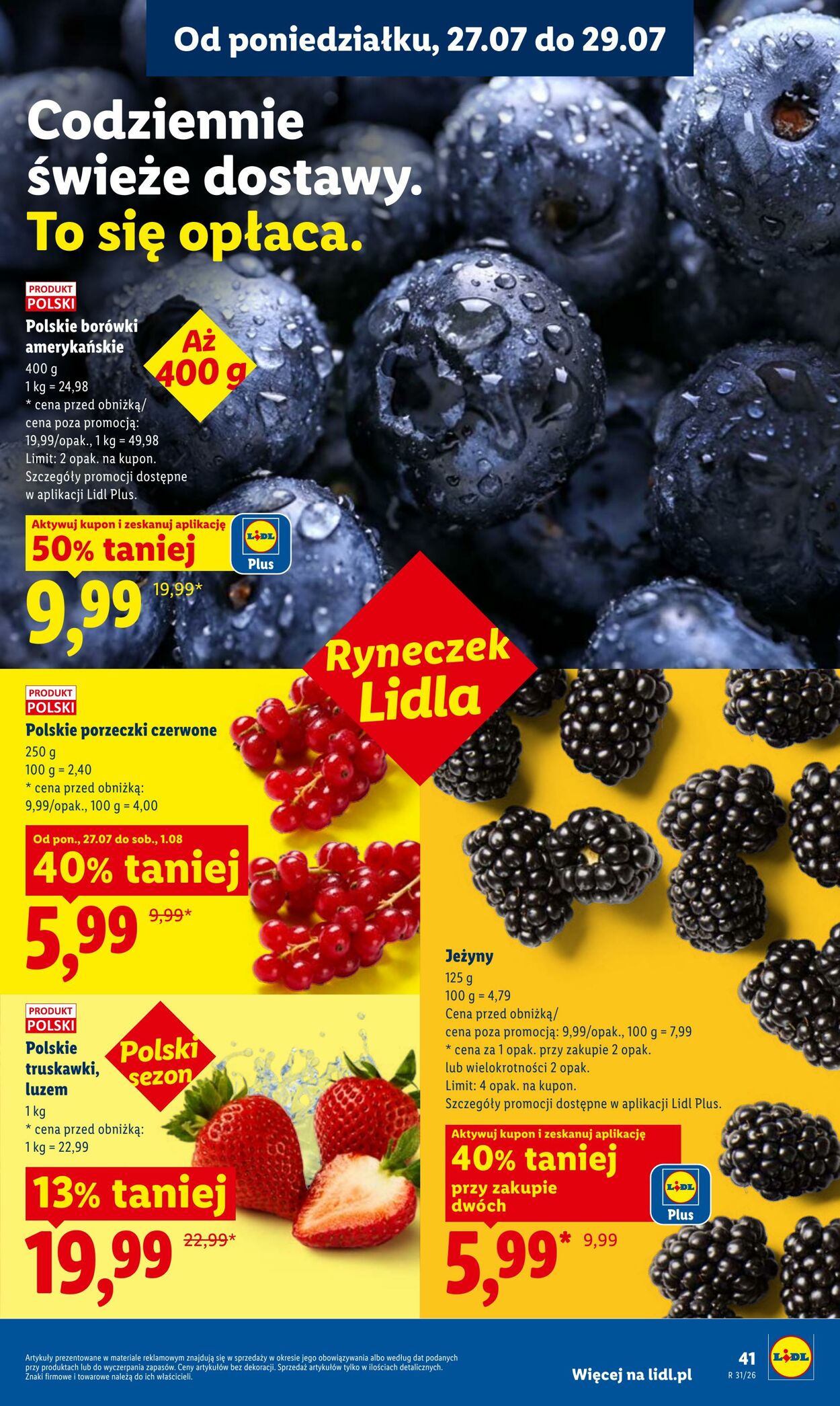 Gazetka Lidl 27.07.2026 - 29.07.2026