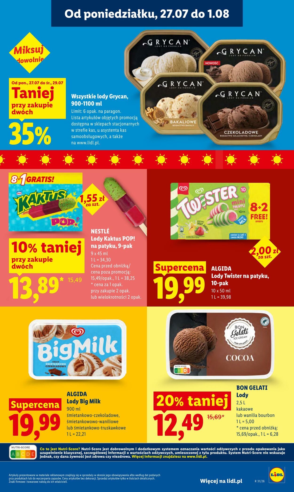 Gazetka Lidl 27.07.2026 - 29.07.2026