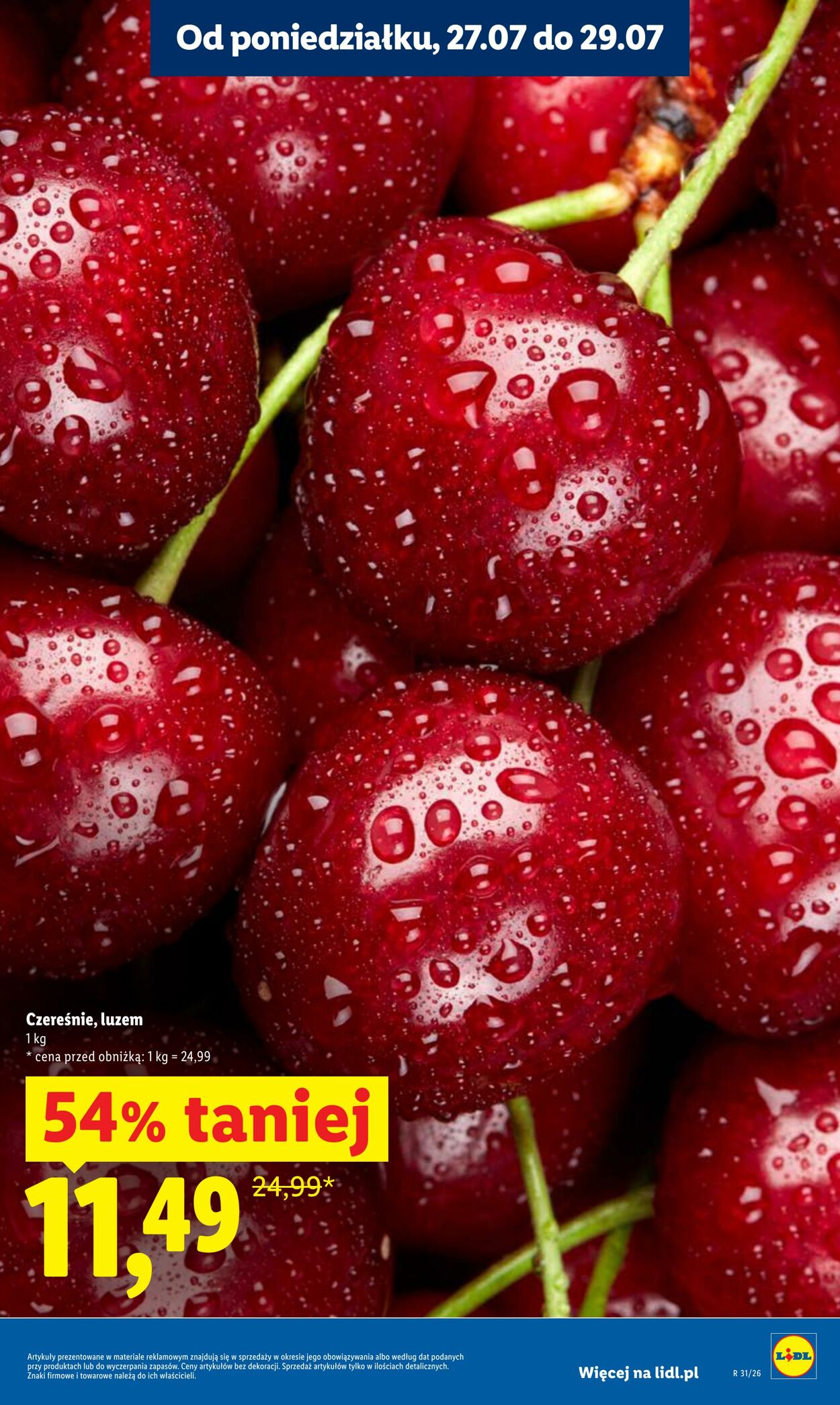 Gazetka Lidl 27.07.2026 - 29.07.2026