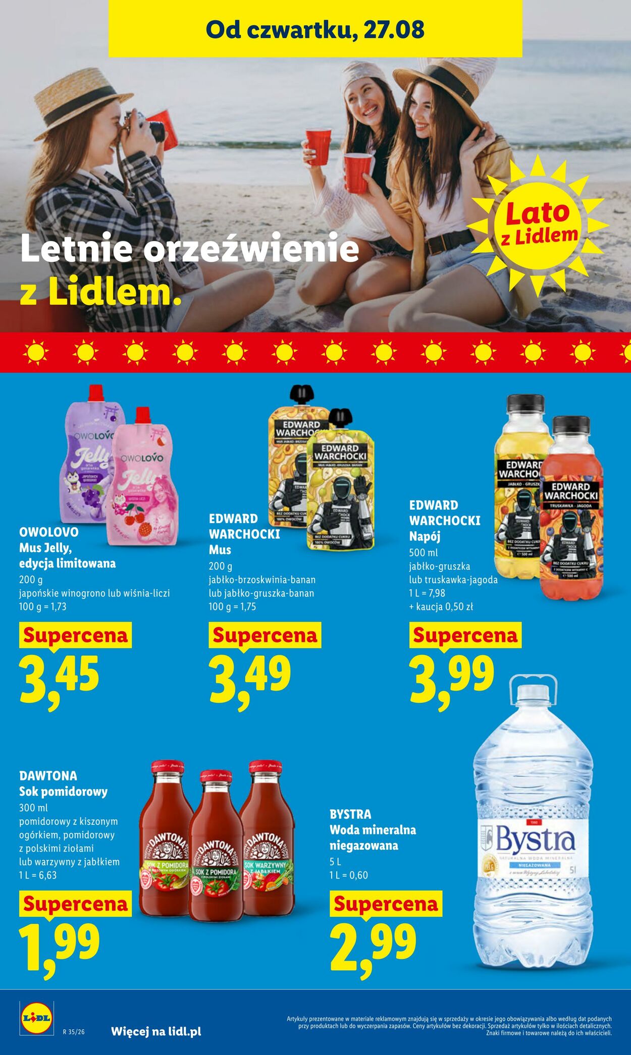 Gazetka Lidl 27.08.2026 - 30.08.2026