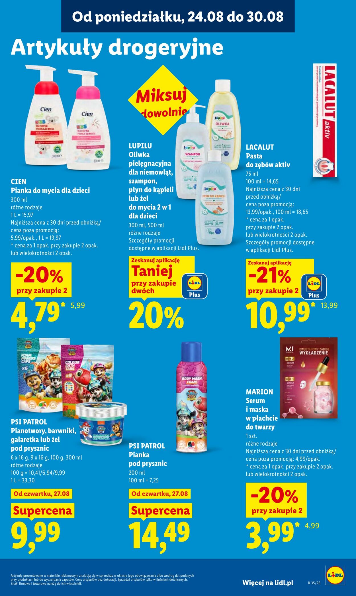 Gazetka Lidl 27.08.2026 - 30.08.2026