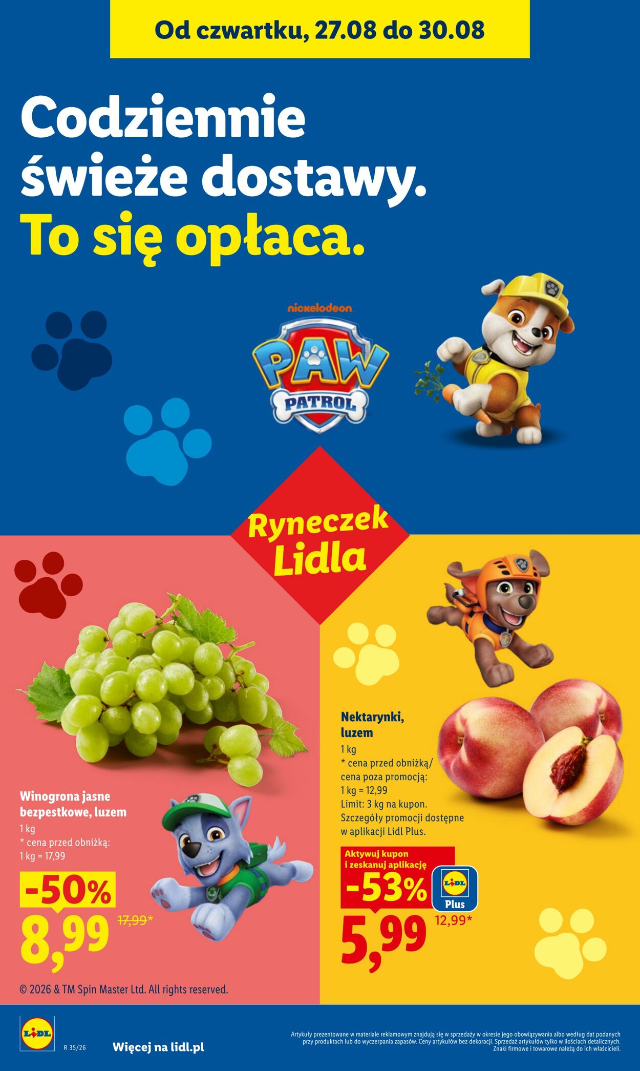 Gazetka Lidl 27.08.2026 - 30.08.2026