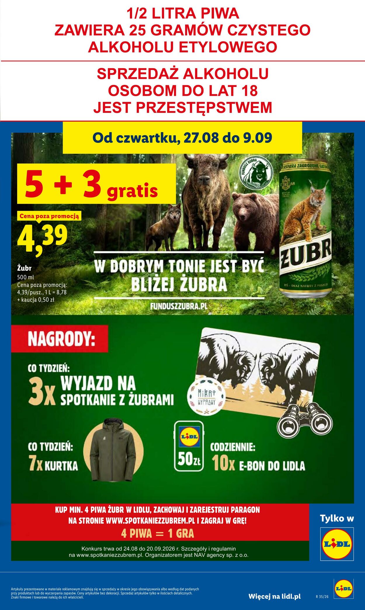 Gazetka Lidl 27.08.2026 - 30.08.2026