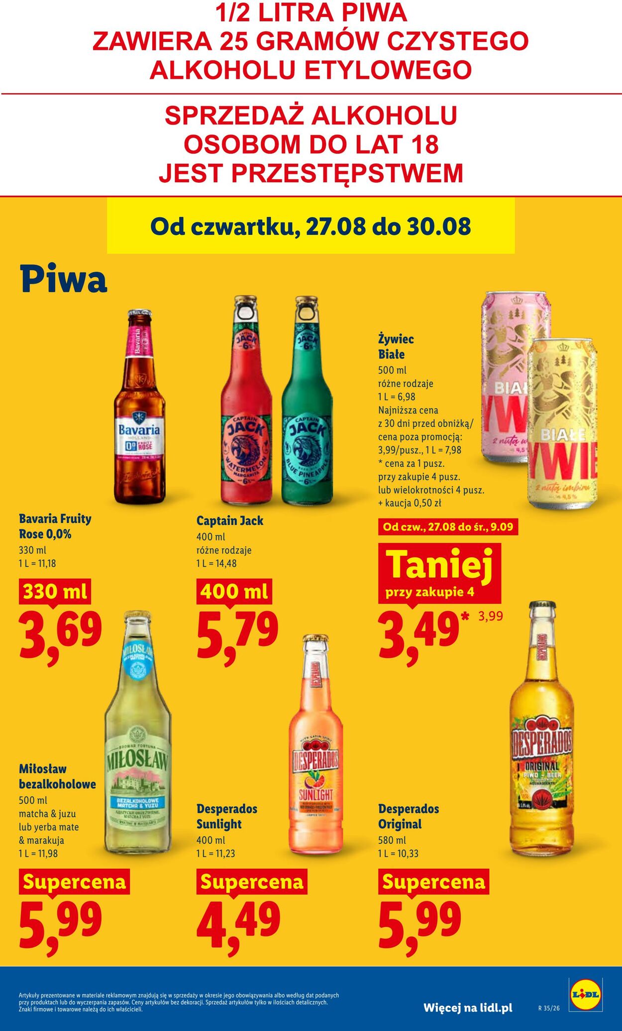 Gazetka Lidl 27.08.2026 - 30.08.2026