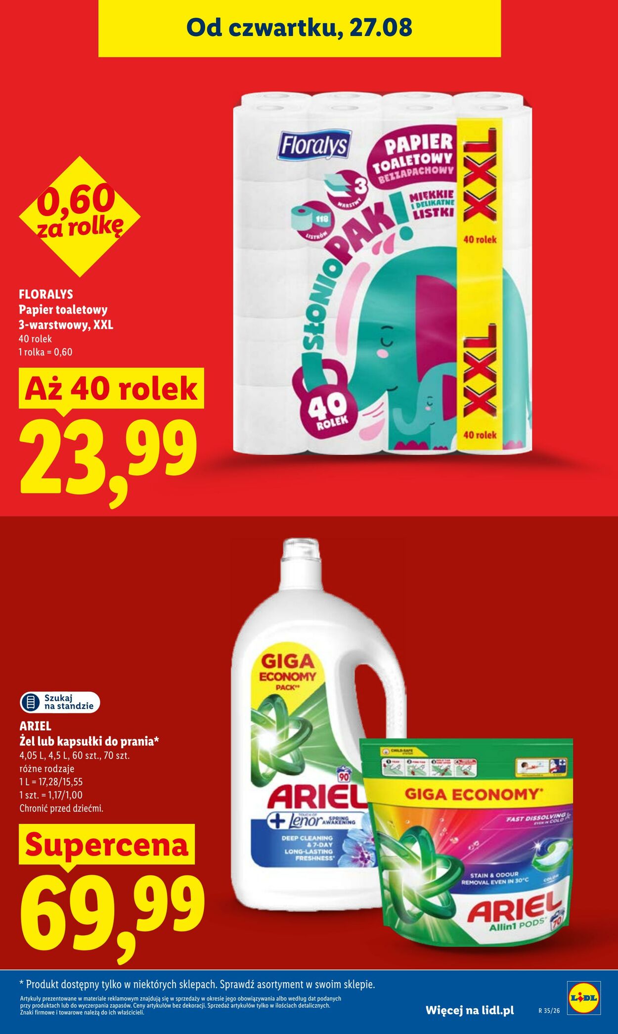 Gazetka Lidl 27.08.2026 - 30.08.2026