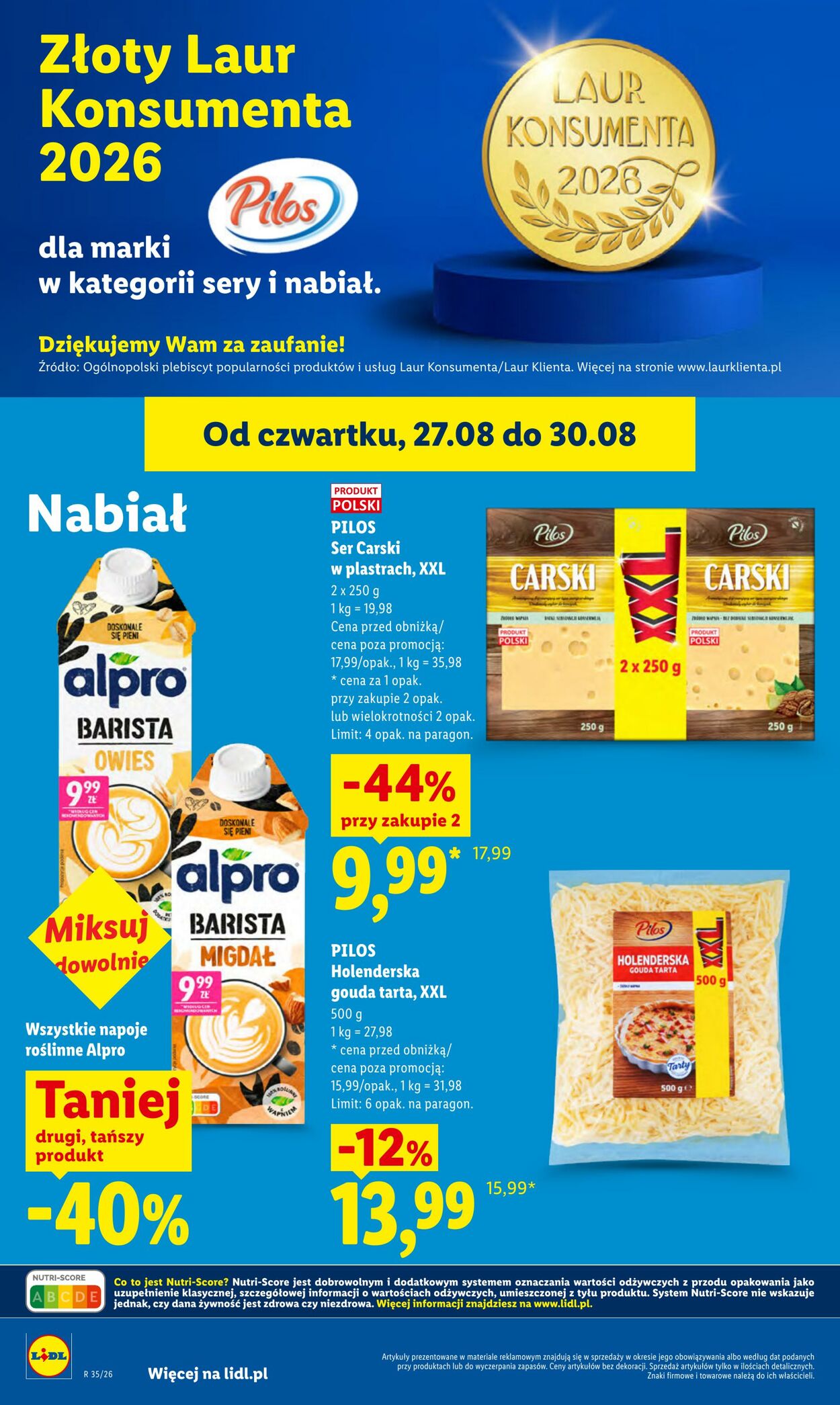 Gazetka Lidl 27.08.2026 - 30.08.2026