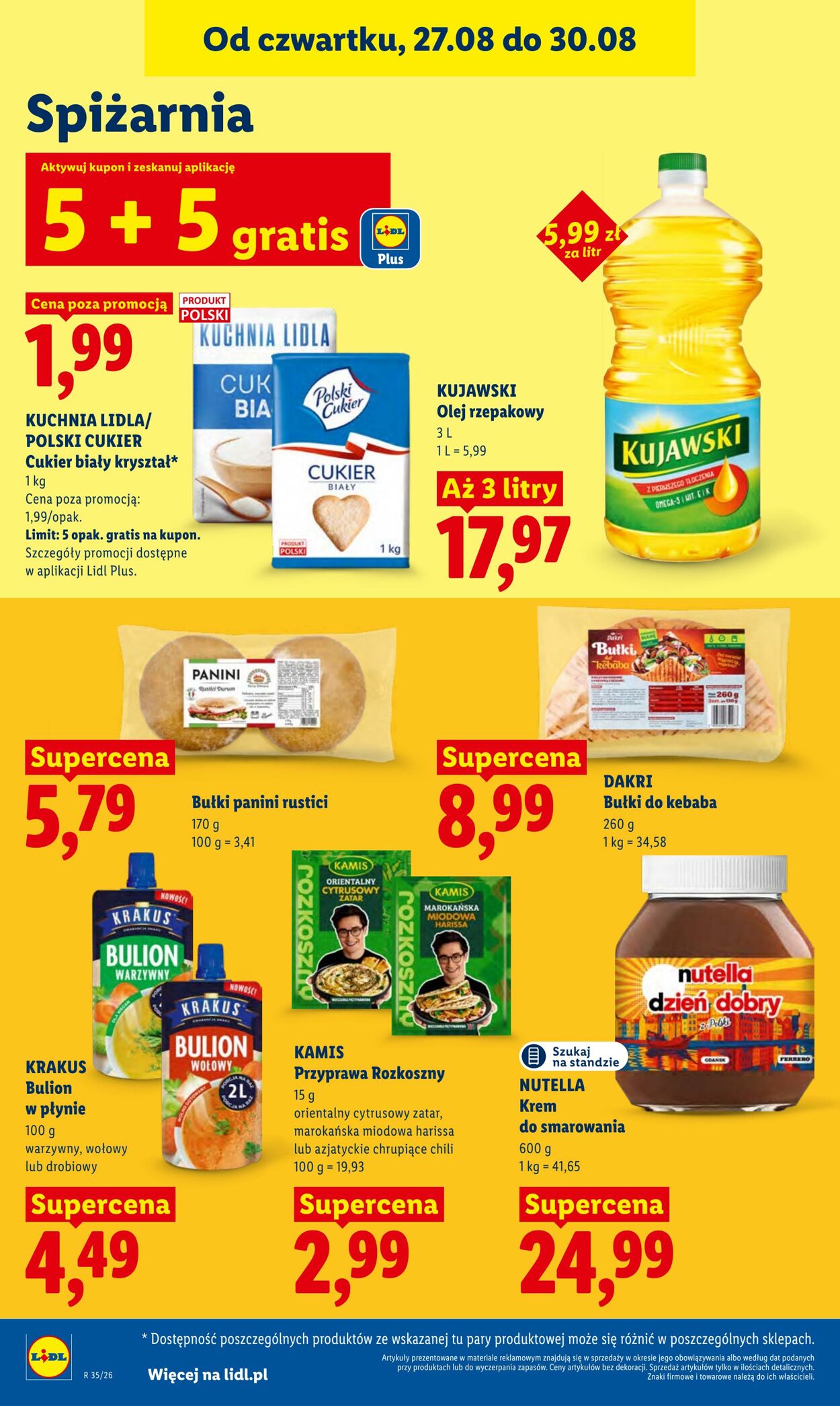 Gazetka Lidl 27.08.2026 - 30.08.2026