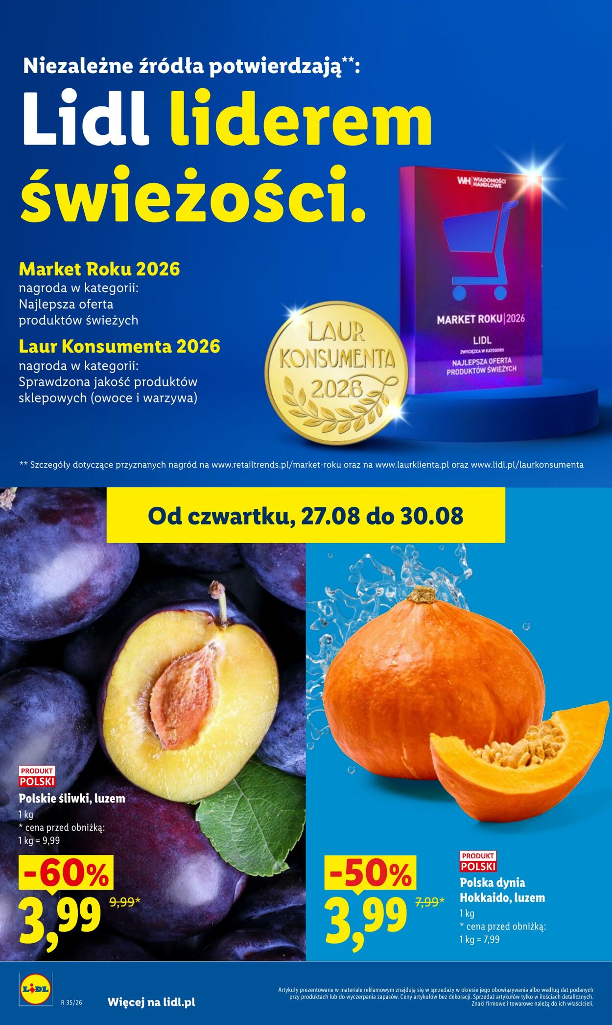 Gazetka Lidl 27.08.2026 - 30.08.2026