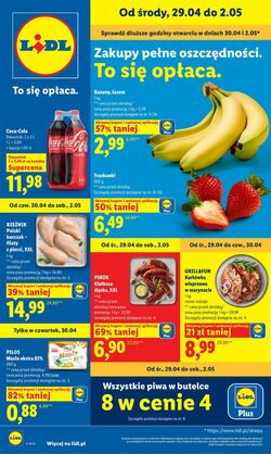 Gazetka Lidl 29.04.2026 - 02.05.2026