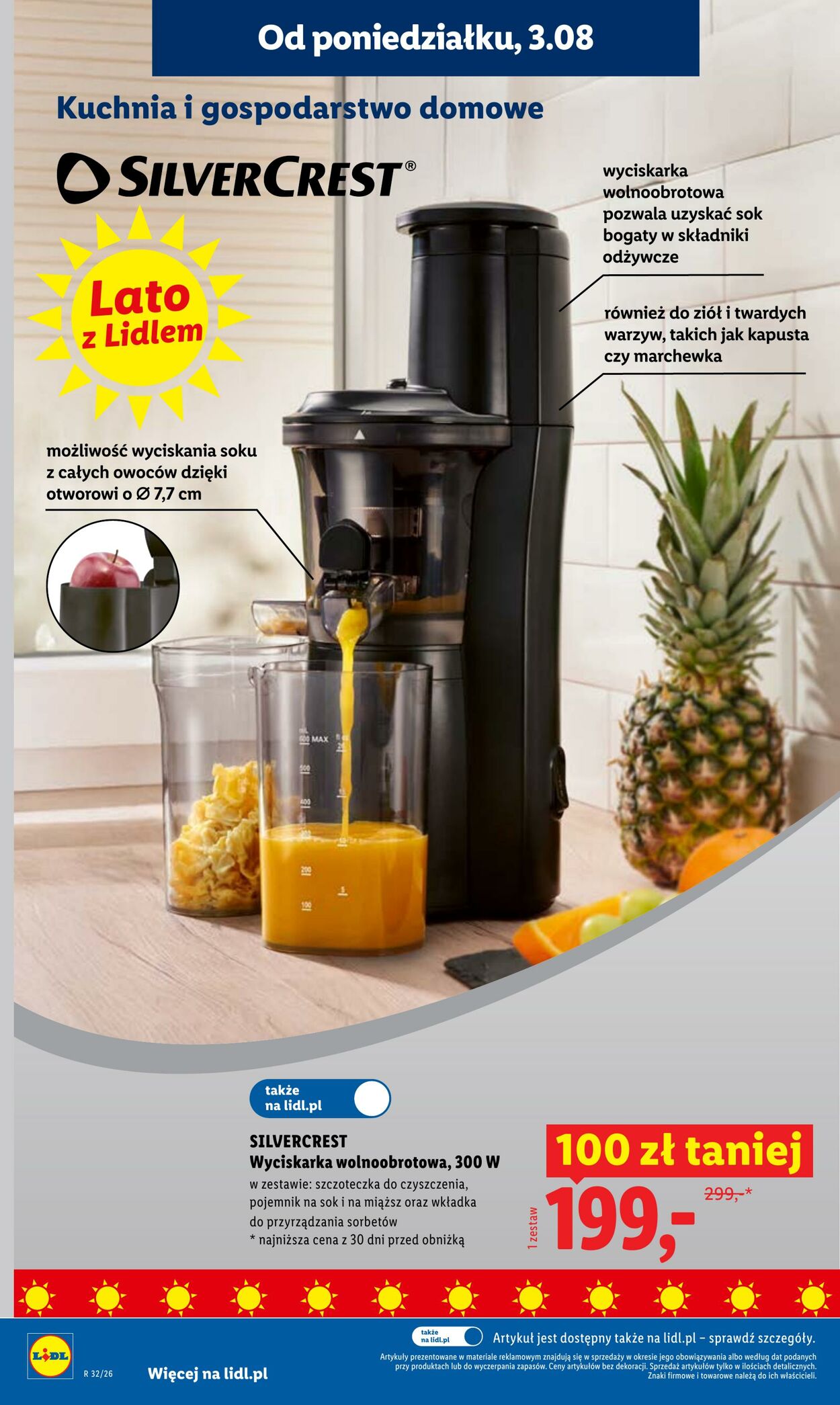 Gazetka Lidl 03.08.2026 - 05.08.2026