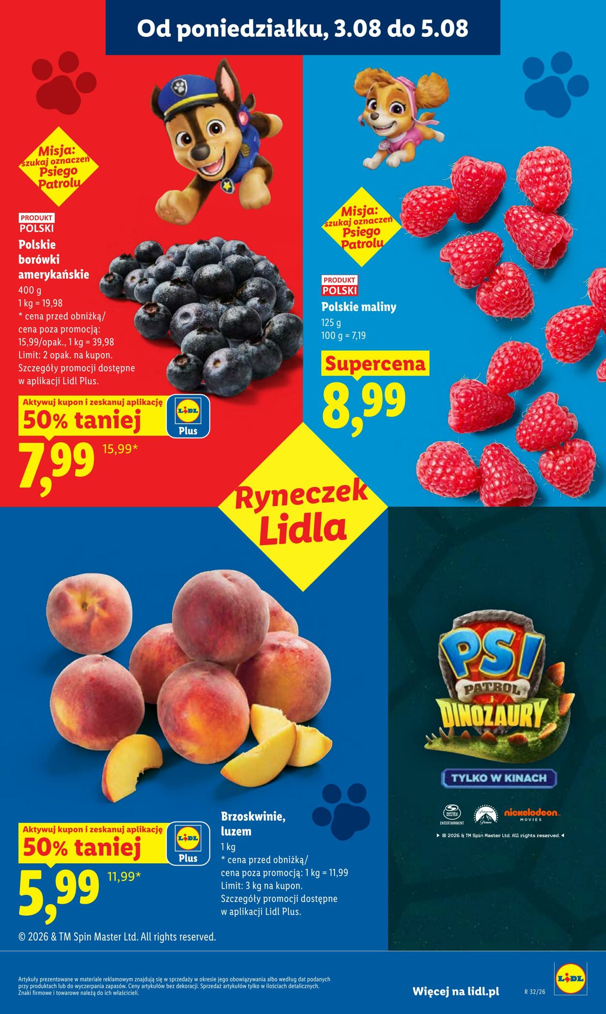 Gazetka Lidl 03.08.2026 - 05.08.2026