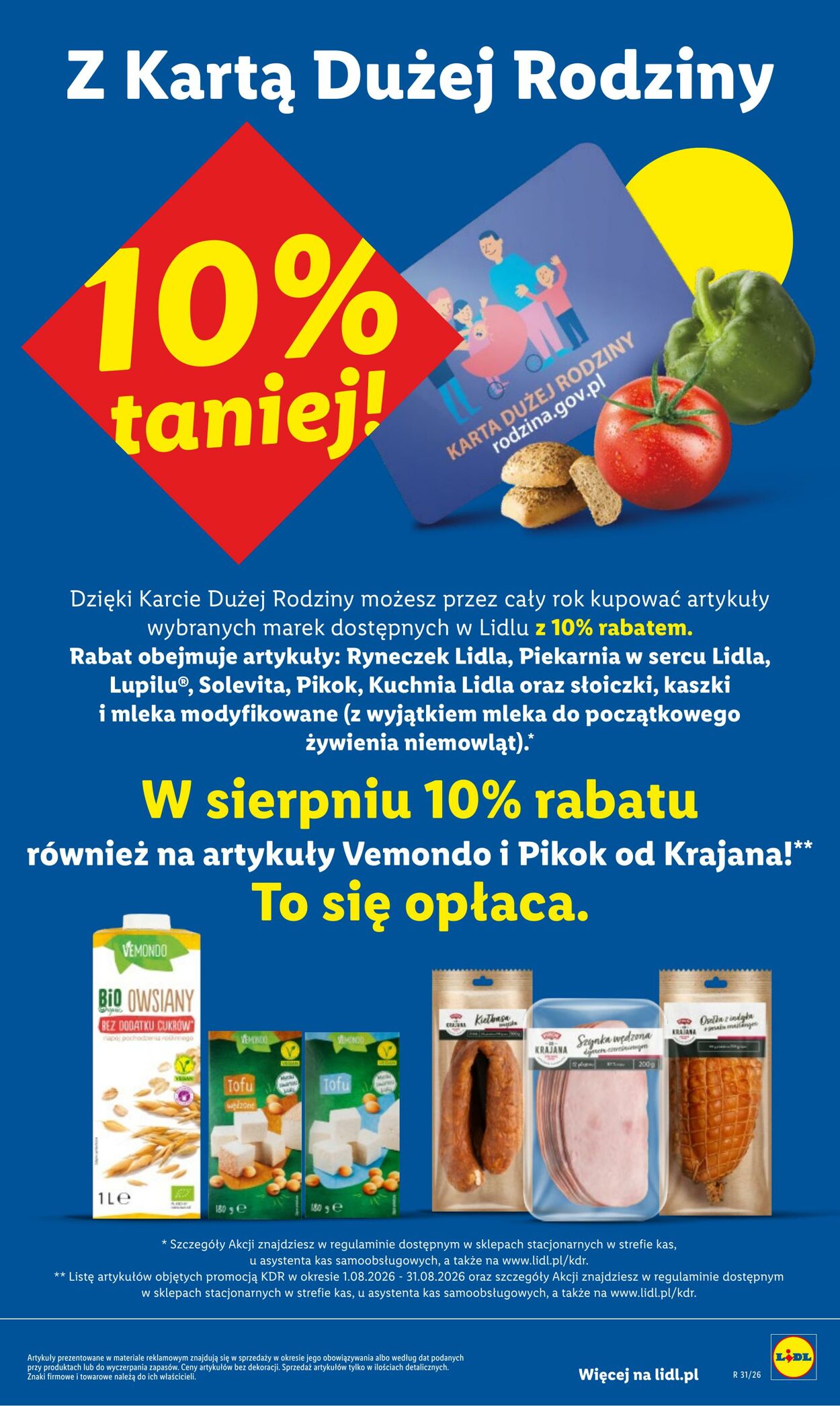 Gazetka Lidl 03.08.2026 - 05.08.2026