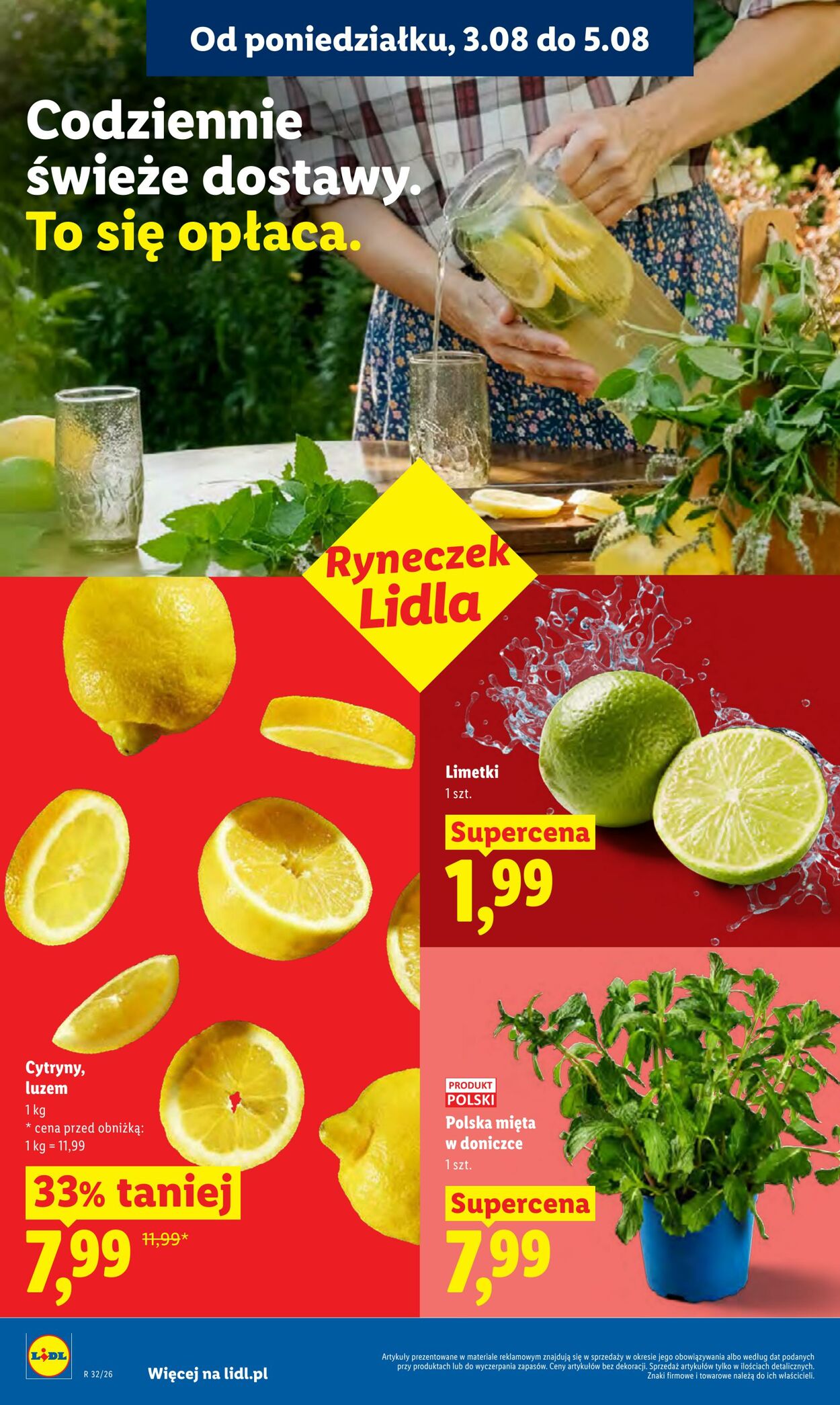 Gazetka Lidl 03.08.2026 - 05.08.2026