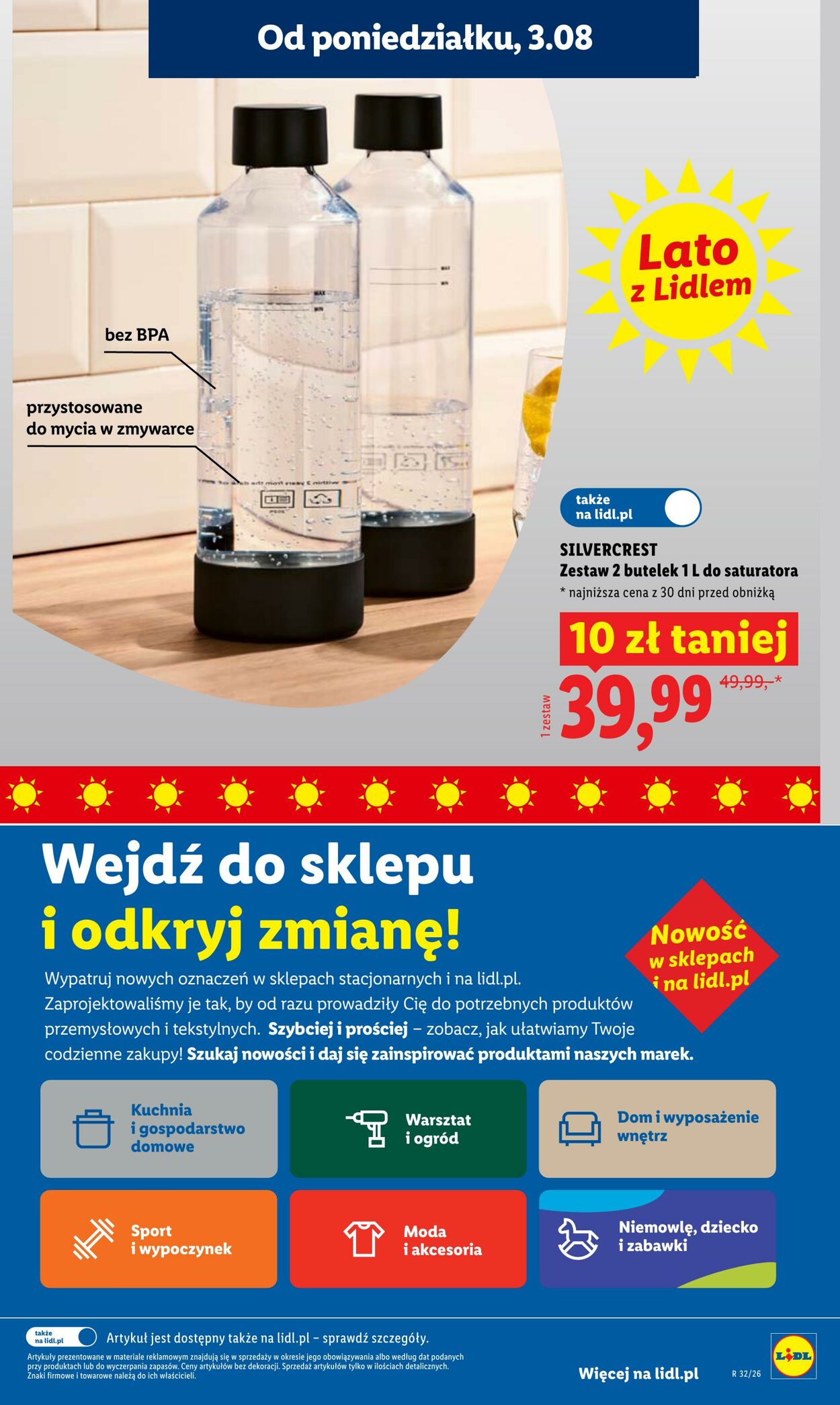 Gazetka Lidl 03.08.2026 - 05.08.2026
