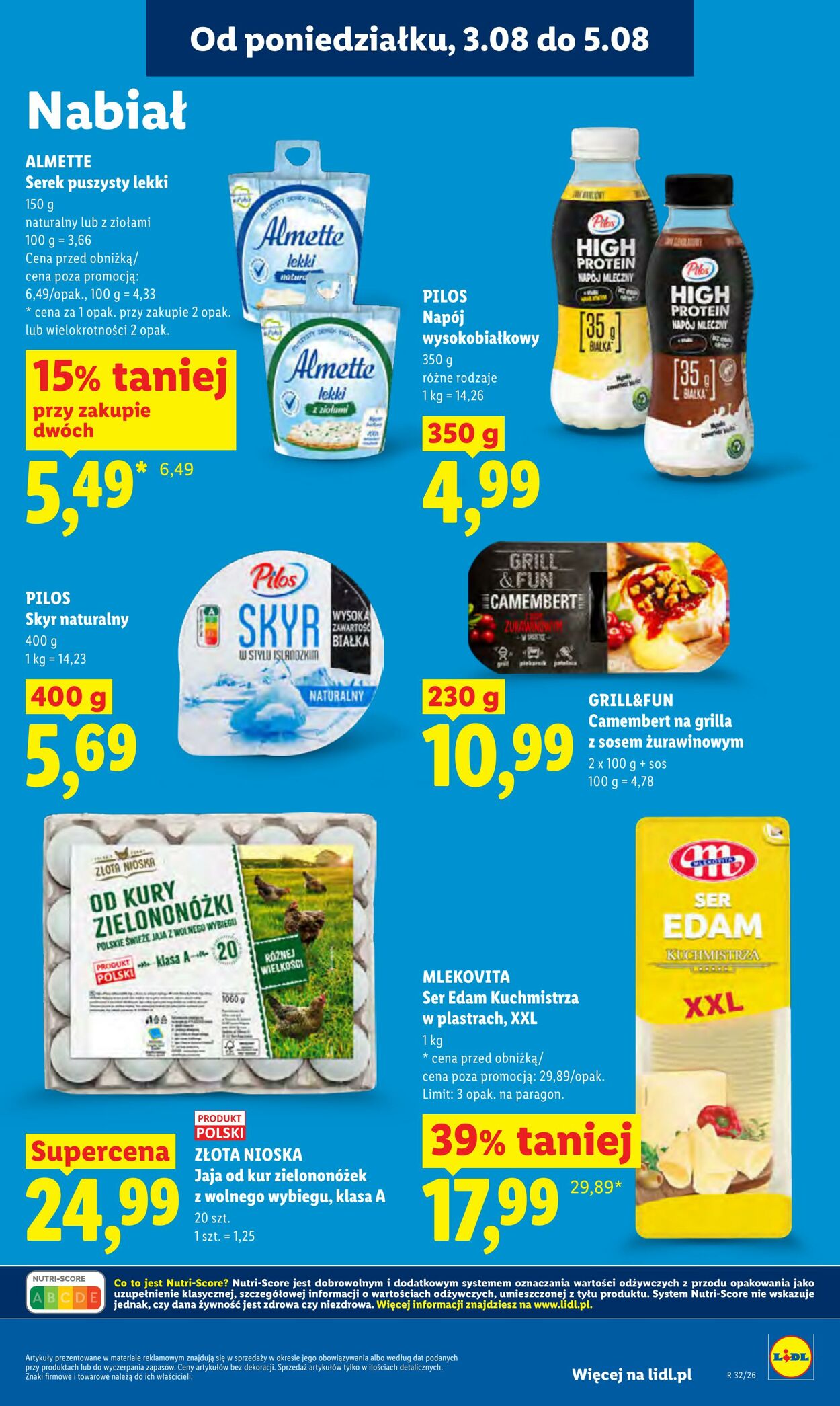 Gazetka Lidl 03.08.2026 - 05.08.2026