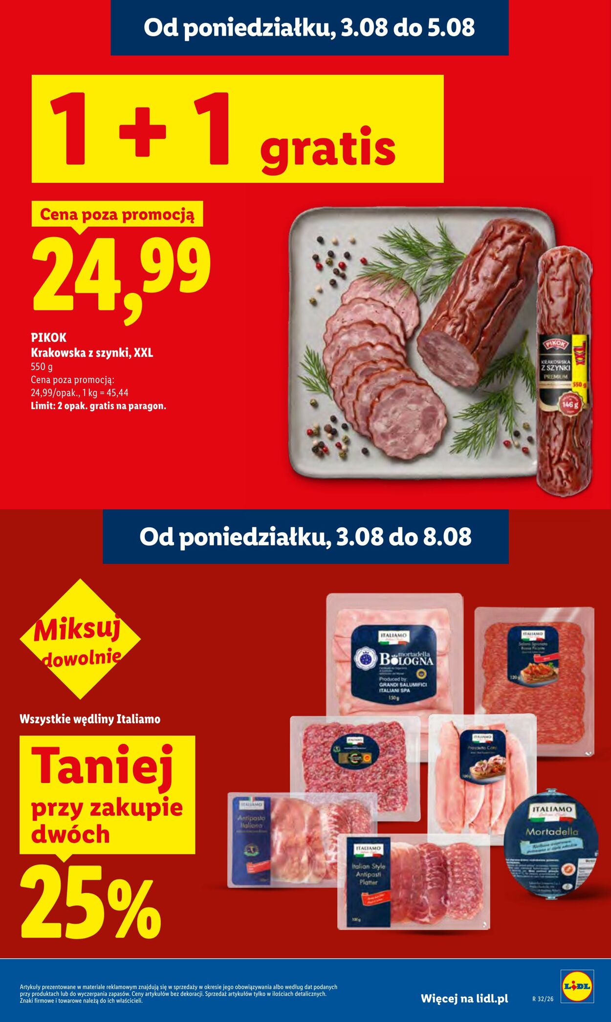 Gazetka Lidl 03.08.2026 - 05.08.2026