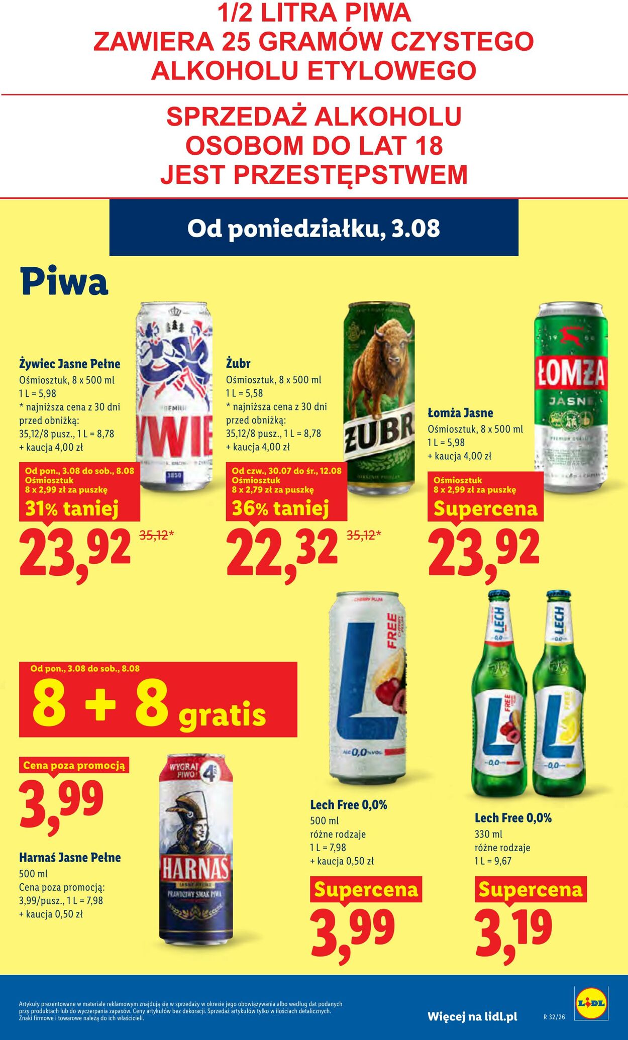 Gazetka Lidl 03.08.2026 - 05.08.2026