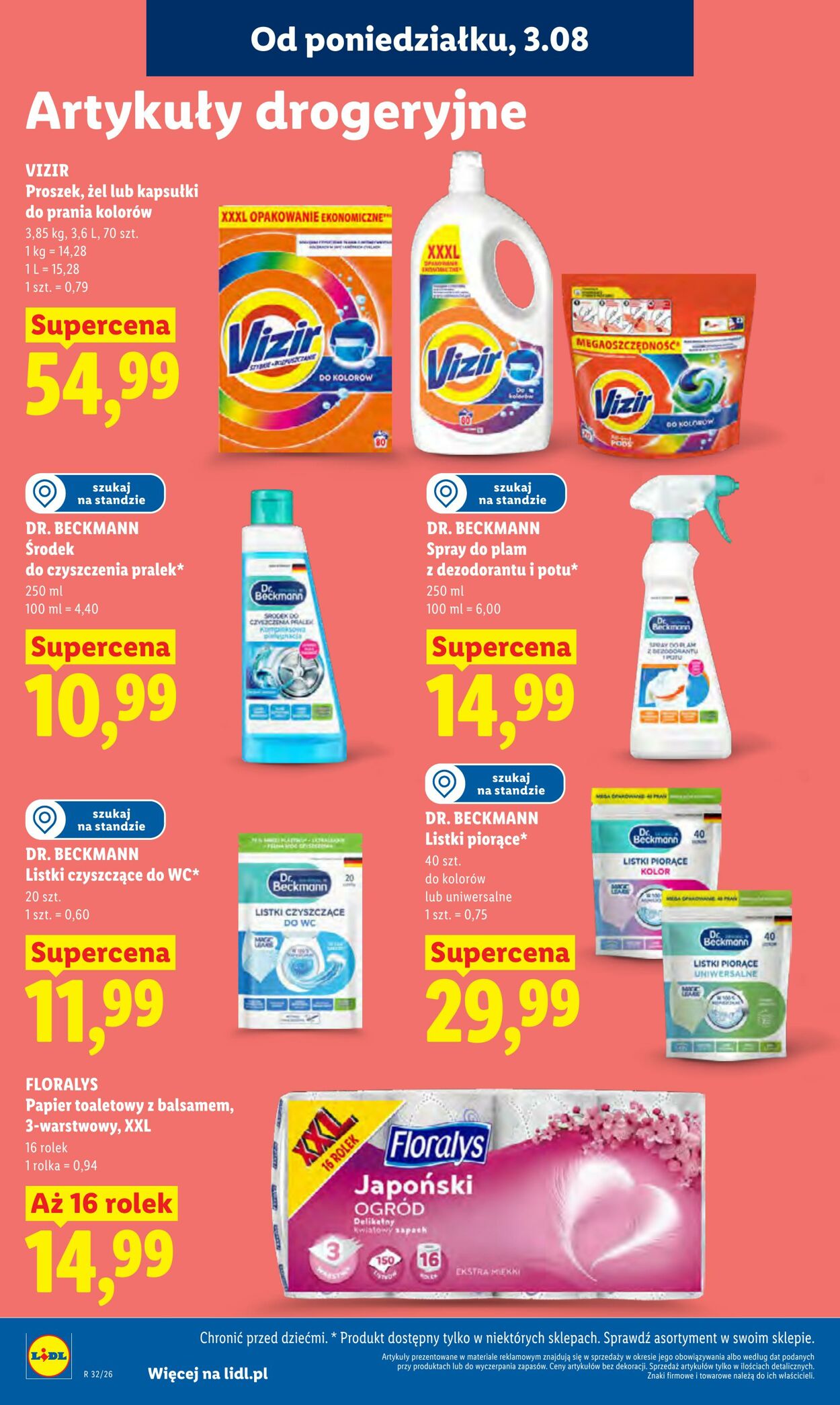 Gazetka Lidl 03.08.2026 - 05.08.2026