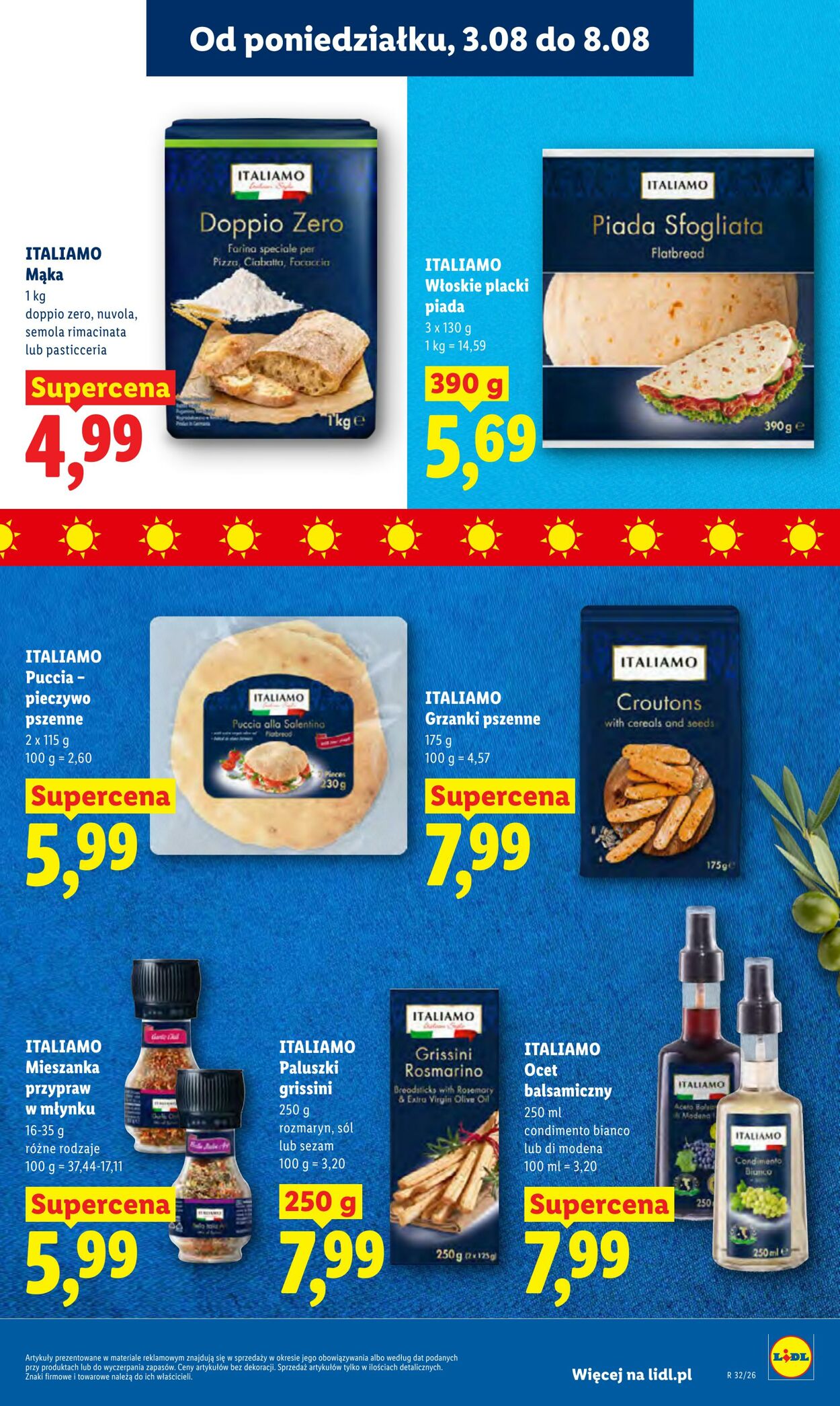 Gazetka Lidl 03.08.2026 - 05.08.2026