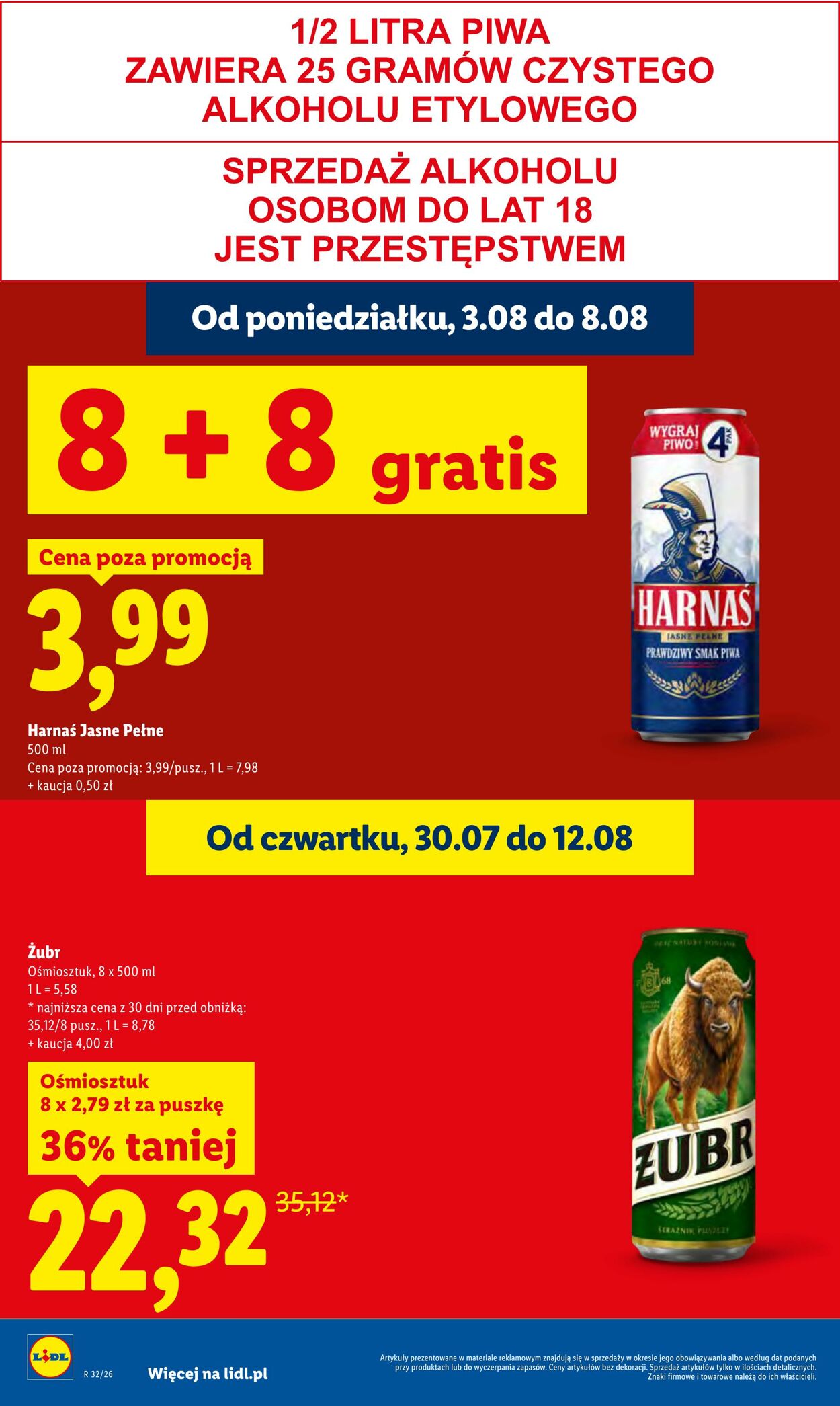 Gazetka Lidl 03.08.2026 - 05.08.2026