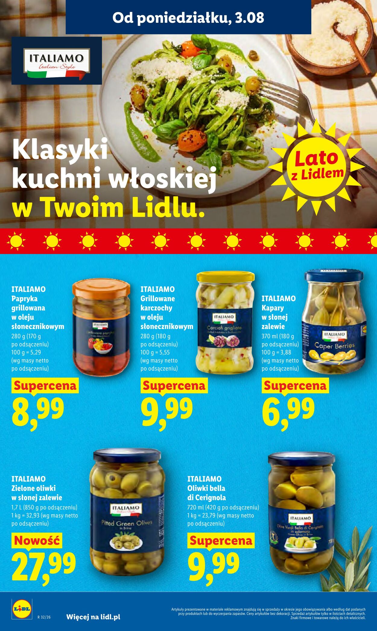 Gazetka Lidl 03.08.2026 - 05.08.2026