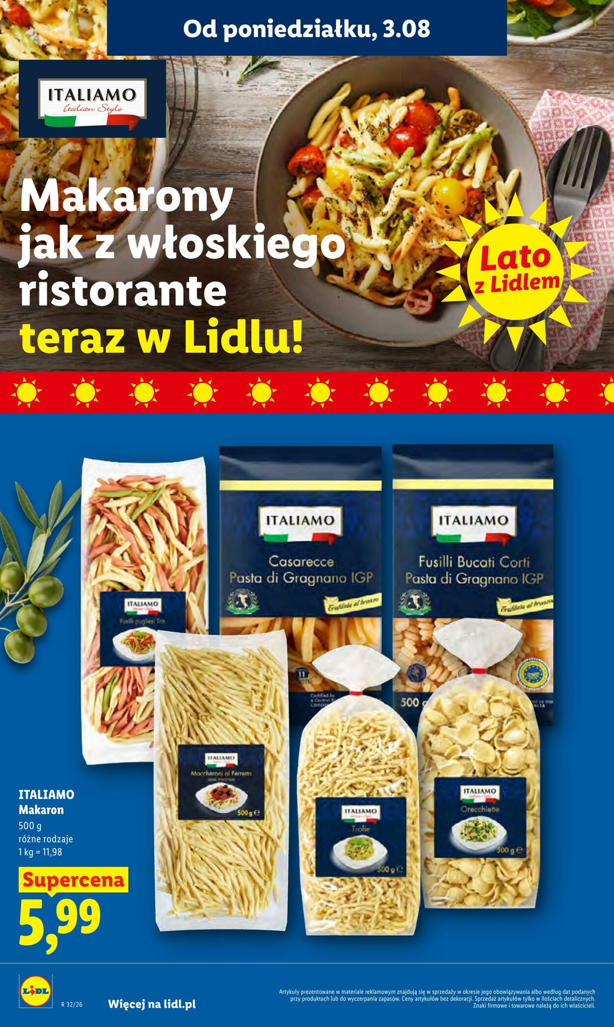 Gazetka Lidl 03.08.2026 - 05.08.2026