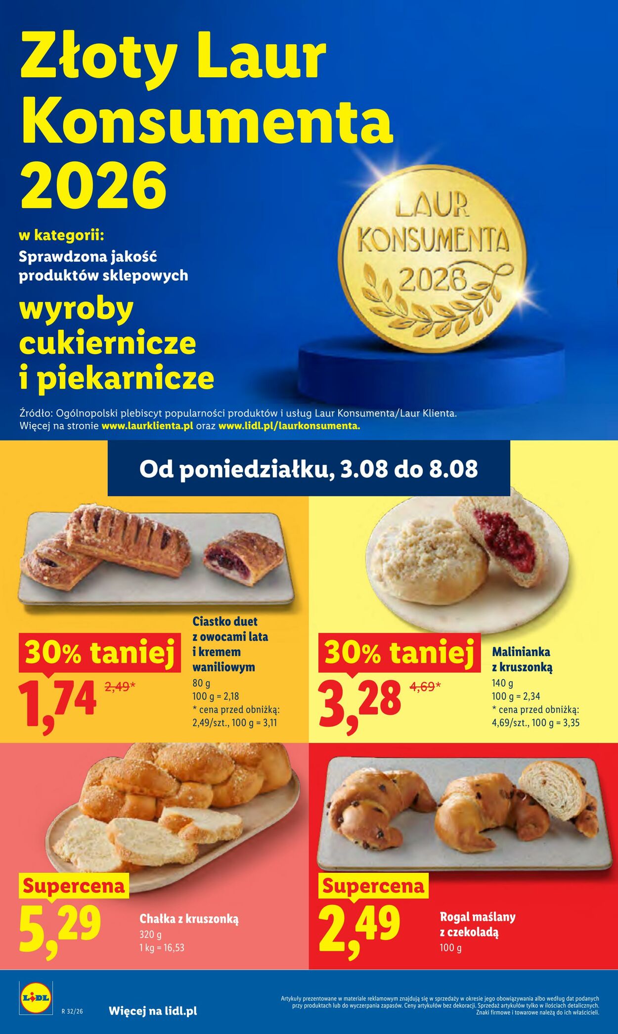 Gazetka Lidl 03.08.2026 - 05.08.2026