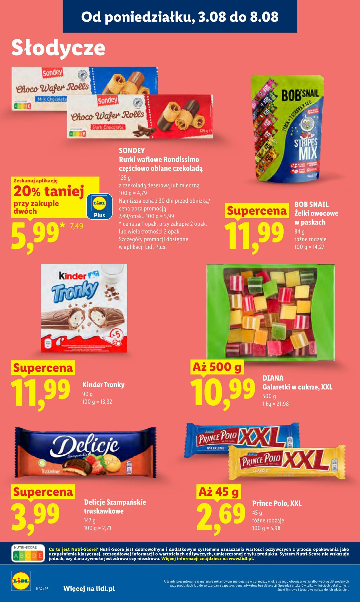 Gazetka Lidl 03.08.2026 - 05.08.2026