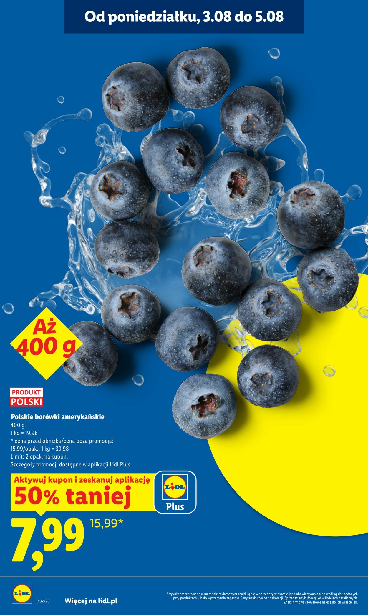 Gazetka Lidl 03.08.2026 - 05.08.2026