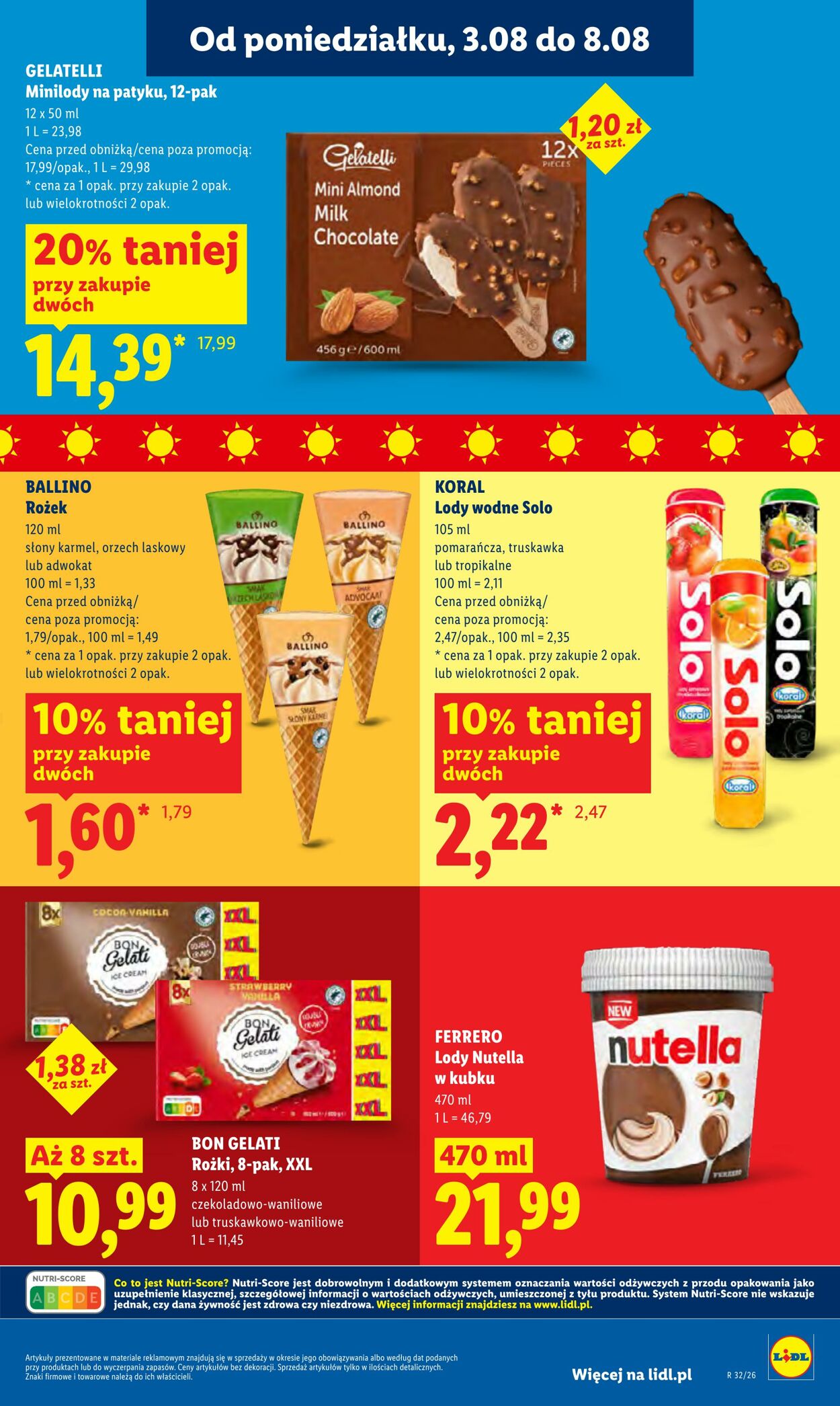 Gazetka Lidl 03.08.2026 - 05.08.2026