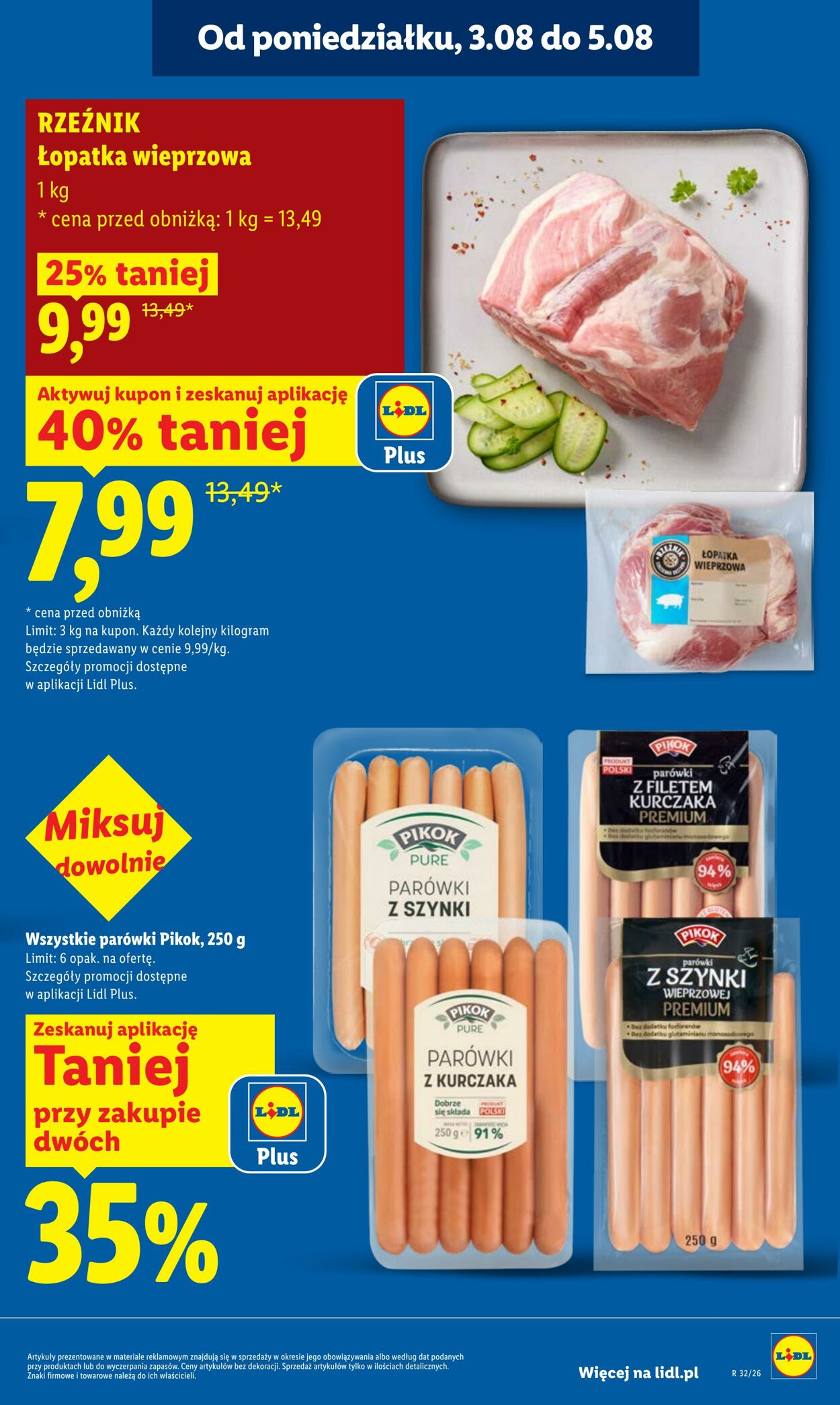Gazetka Lidl 03.08.2026 - 05.08.2026
