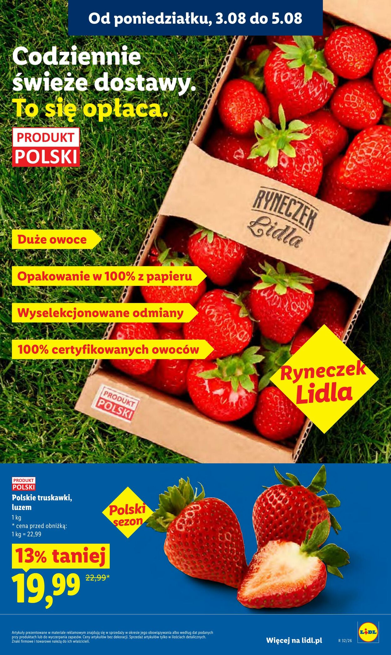 Gazetka Lidl 03.08.2026 - 05.08.2026