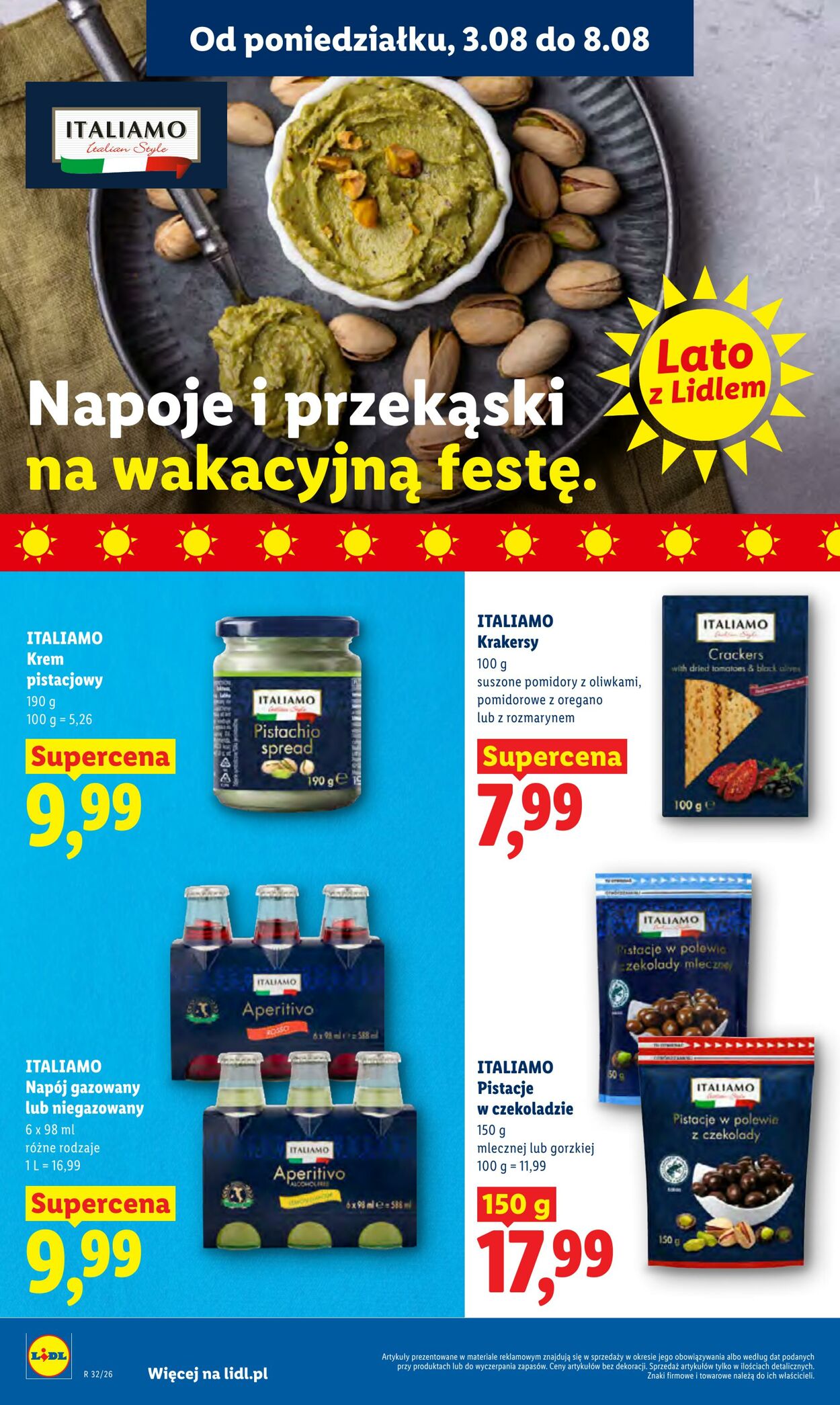 Gazetka Lidl 03.08.2026 - 05.08.2026