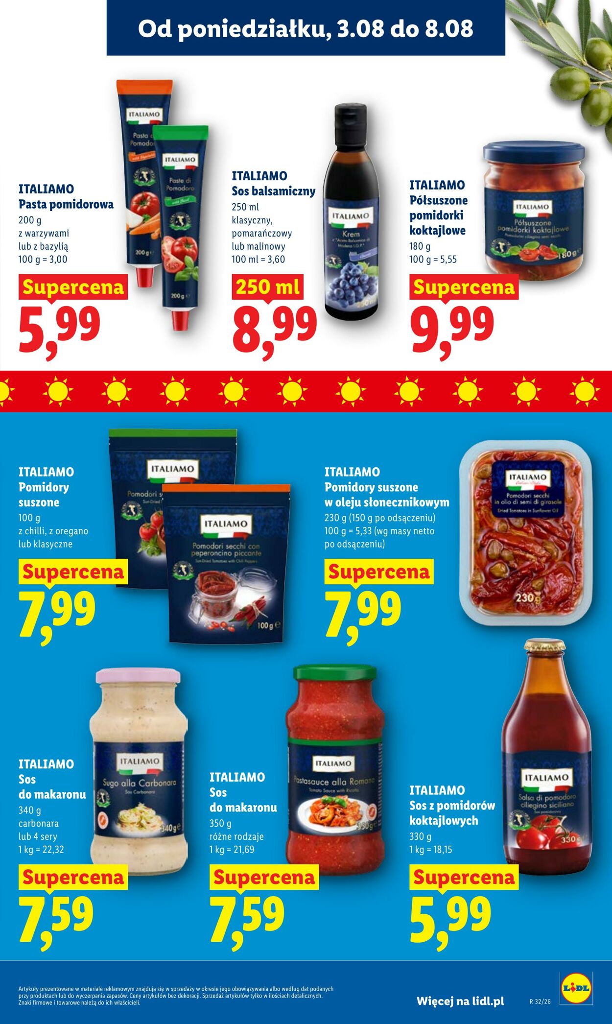 Gazetka Lidl 03.08.2026 - 05.08.2026