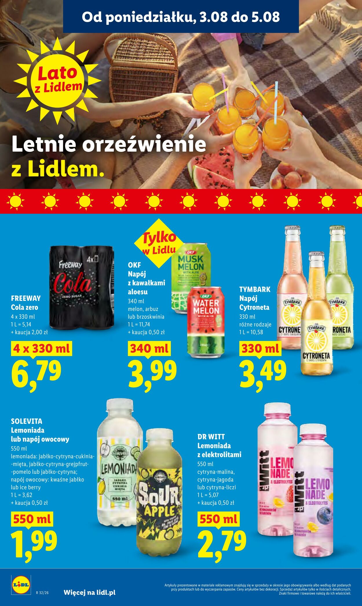 Gazetka Lidl 03.08.2026 - 05.08.2026